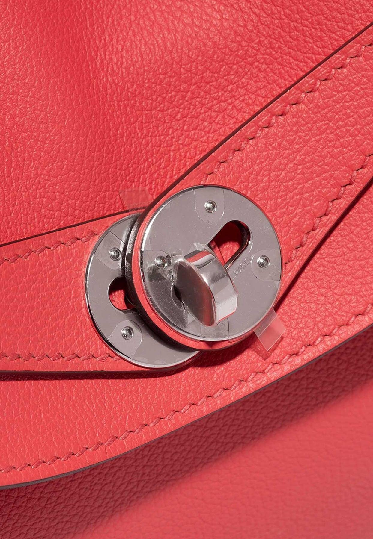 Hermès Lindy 26 Rose Pourpre Evercolor Palladium Hardware PHW — The French  Hunter