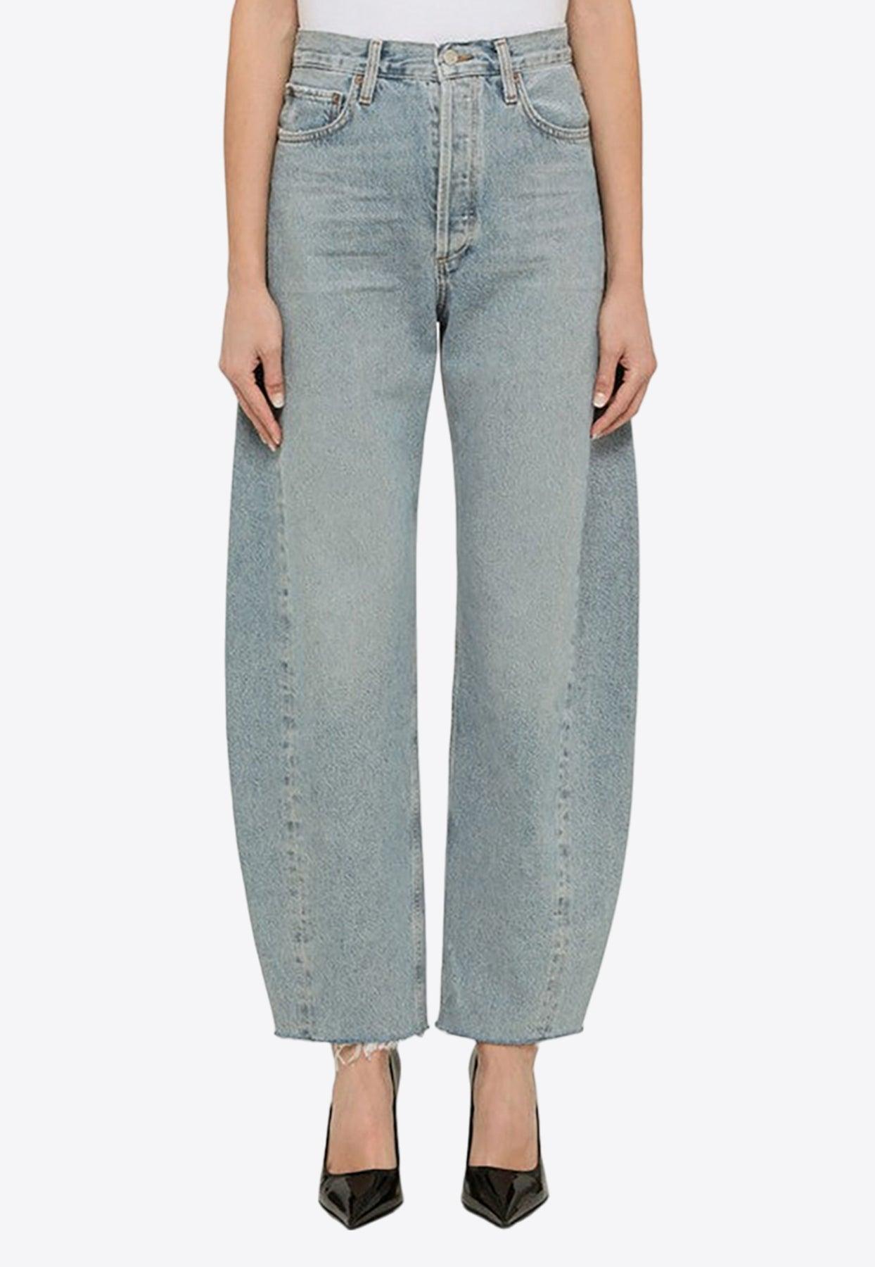 Agolde Luna Highrise Balloon Jeans in Blue Lyst
