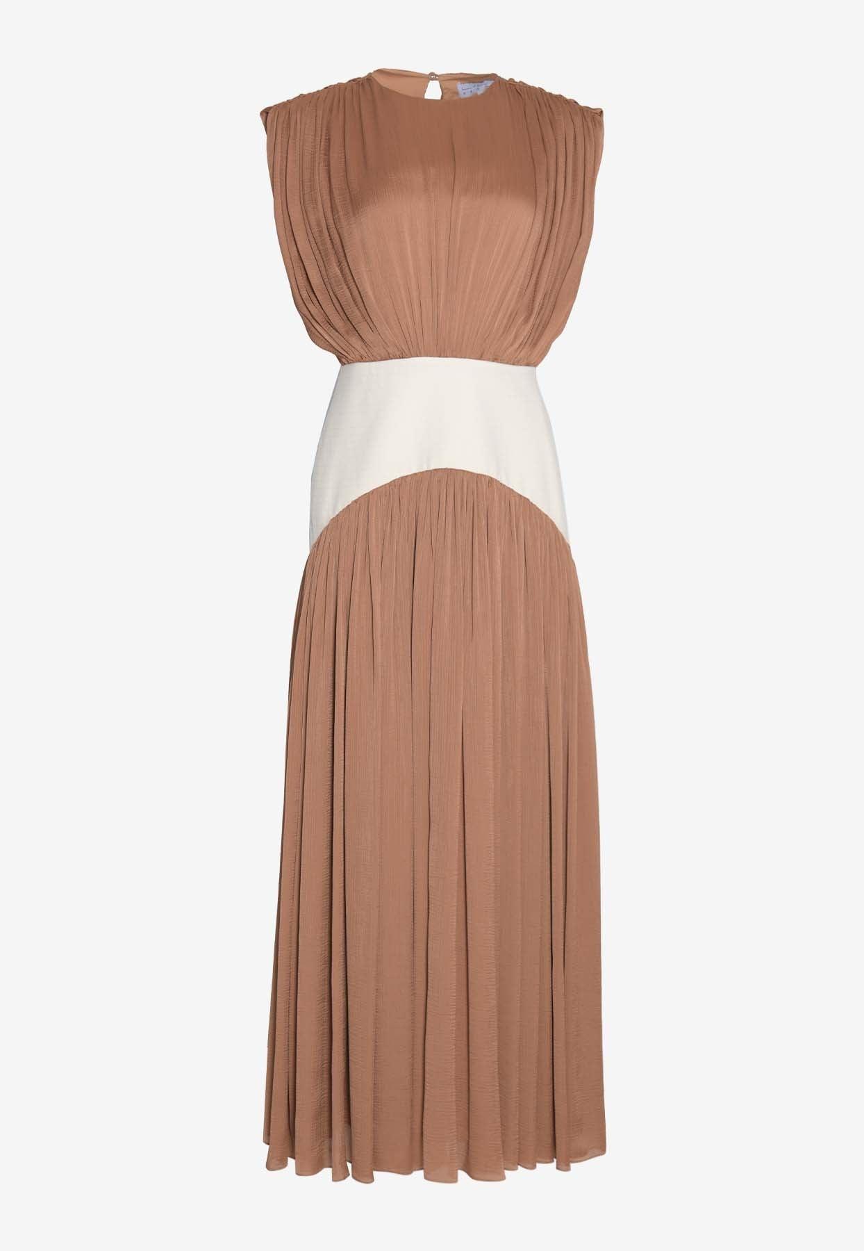 pink maxi satin dresses PINK ROSE Cut Out Long Sleeve Maxi Dress
