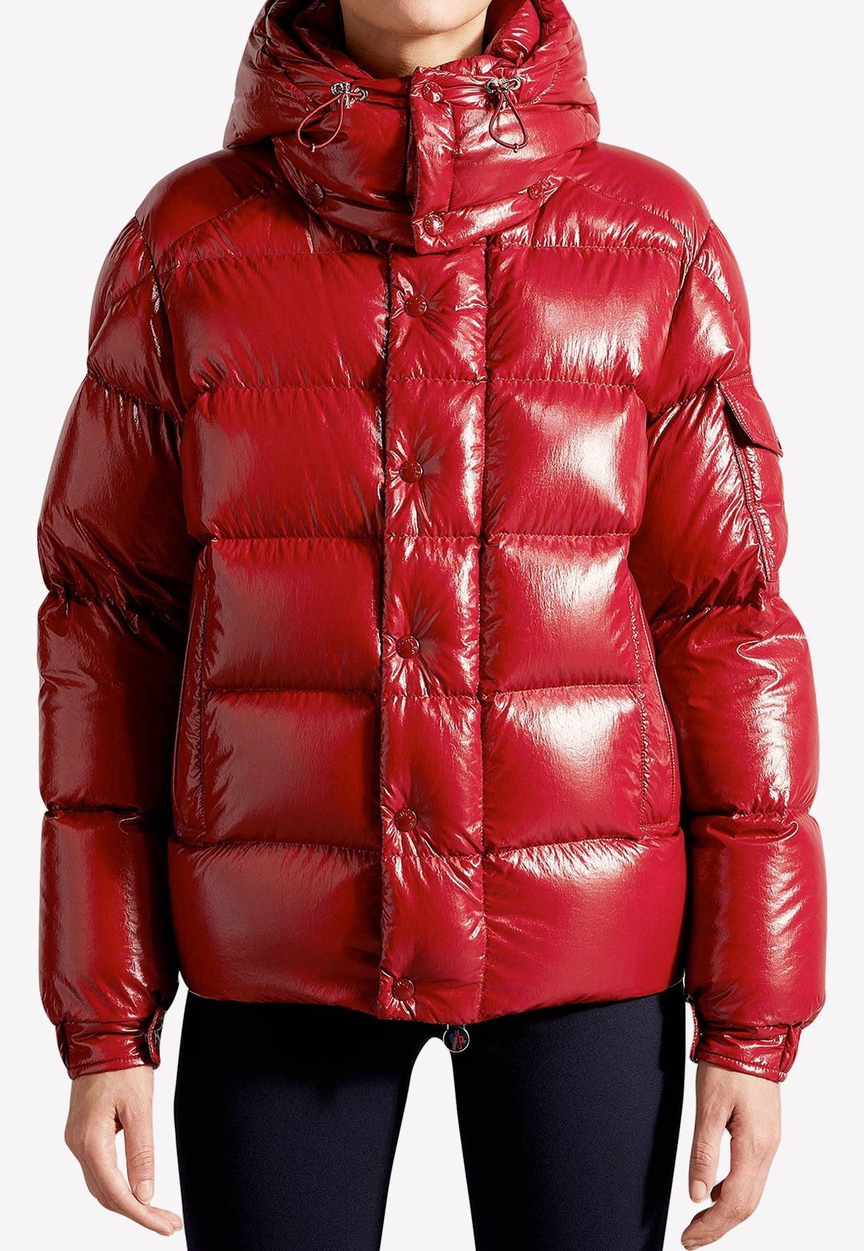 Red maya store moncler jacket