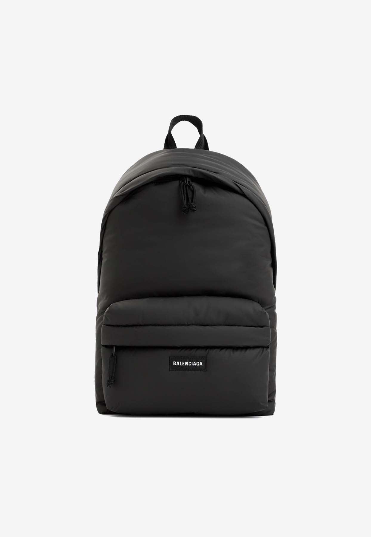 Balenciaga Explorer Nylon Backpack in Black for Men | Lyst