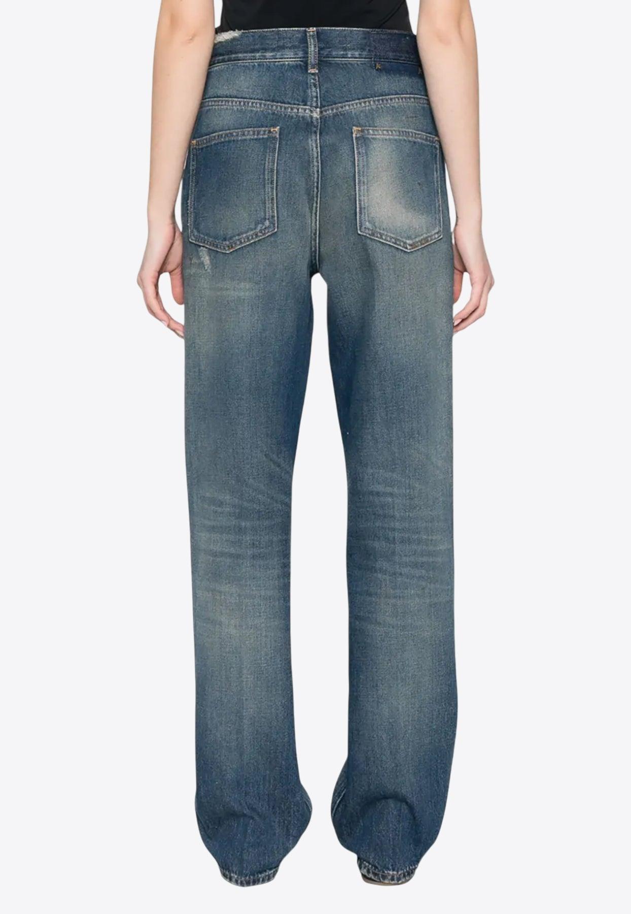 デニム・ジーパン GOLDEN  DELUXE BRAND KIM STRAIGHT-FIT JEANS IN DENIM 楽天市場】ゴールデングース kimの通販