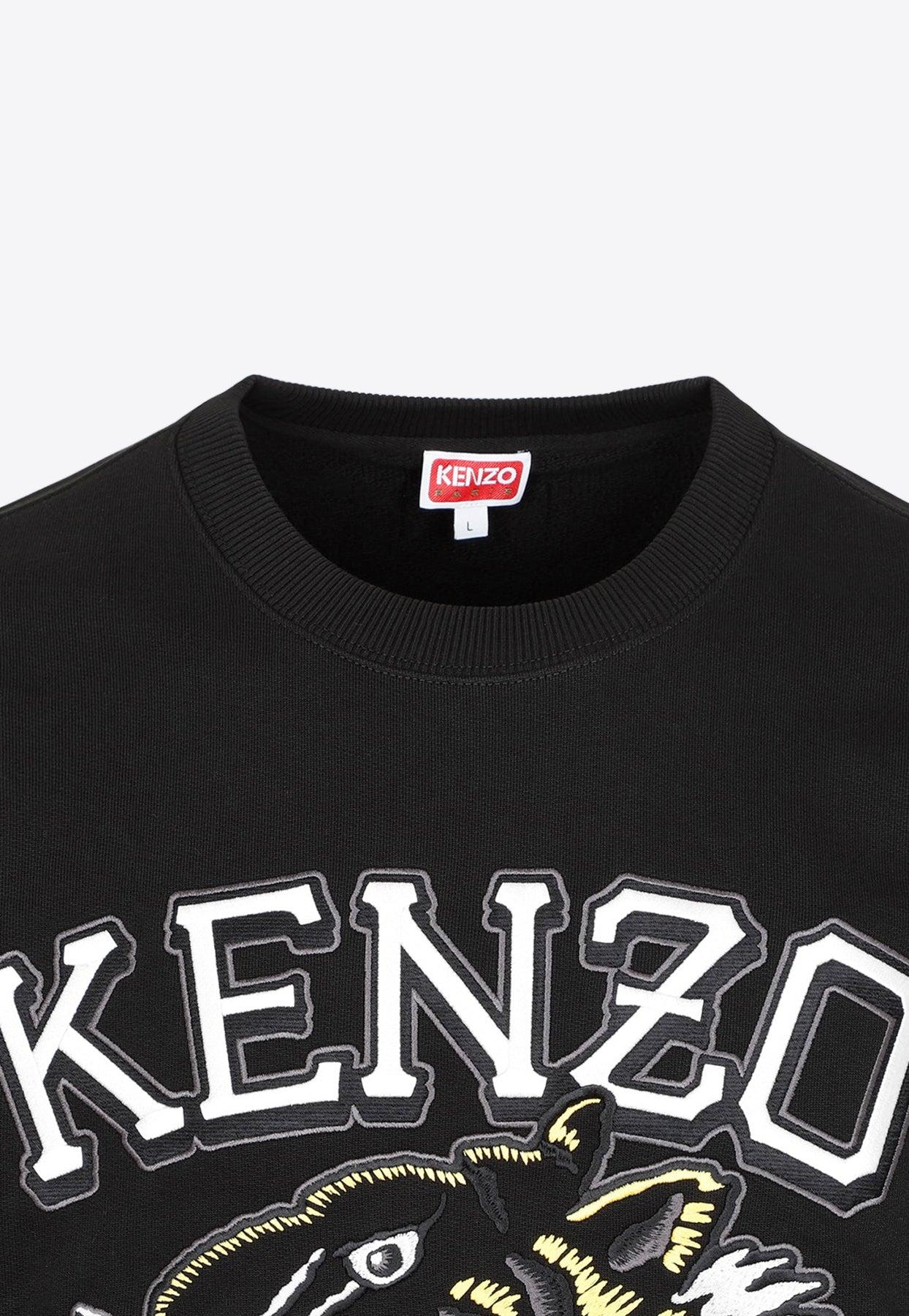 dræne bryder daggry beskæftigelse KENZO Tiger Varsity Classic Sweatshirt in Black for Men | Lyst