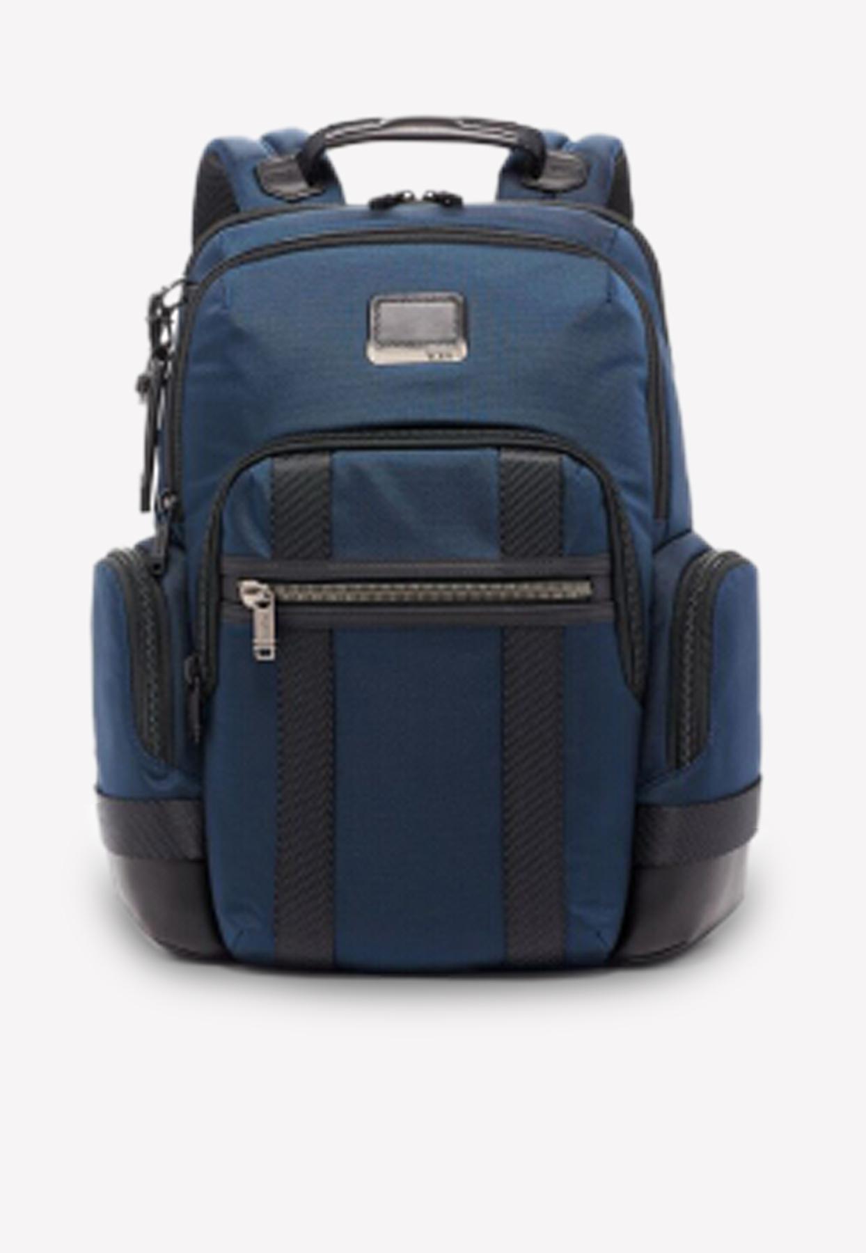 Tumi Alpha Bravo Norman Backpack in Blue for Men | Lyst