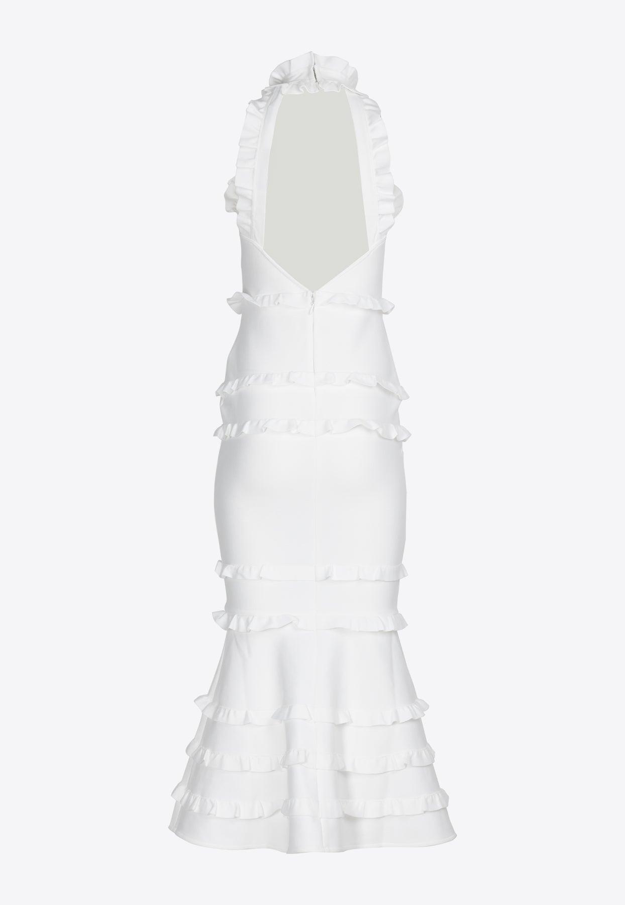 Elliatt Theatrical Sleeveless Maxi Dress in White | Lyst