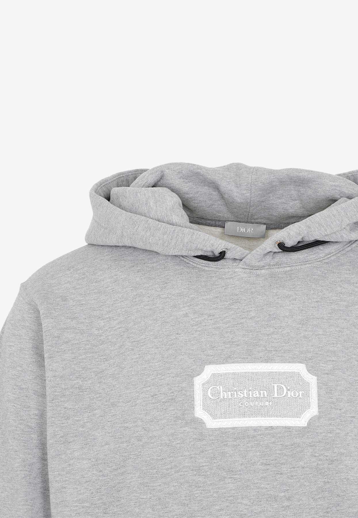 Dior top grey sweatshirt