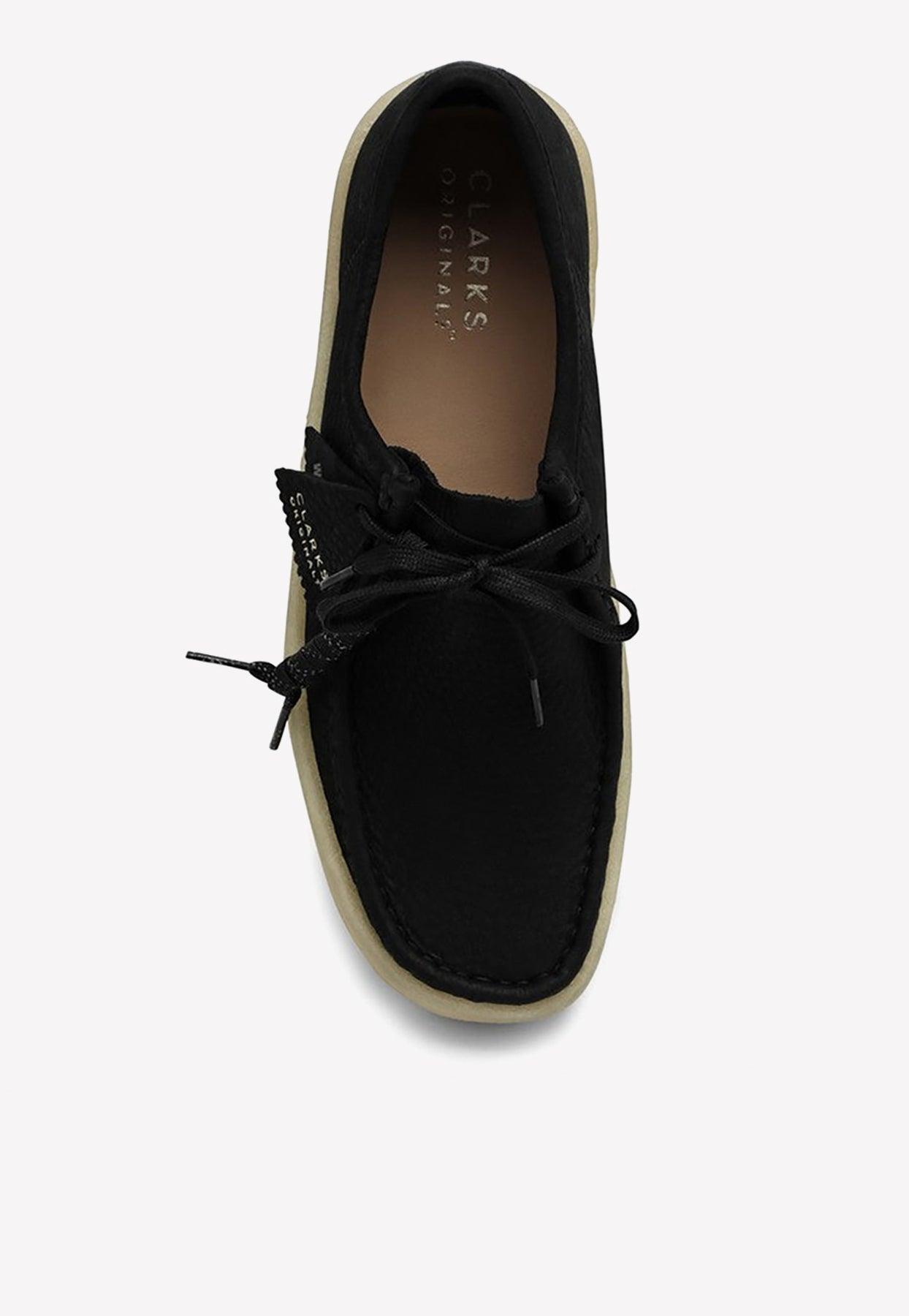 Clarks Loafers Nubuck Leather in Black for Men Lyst