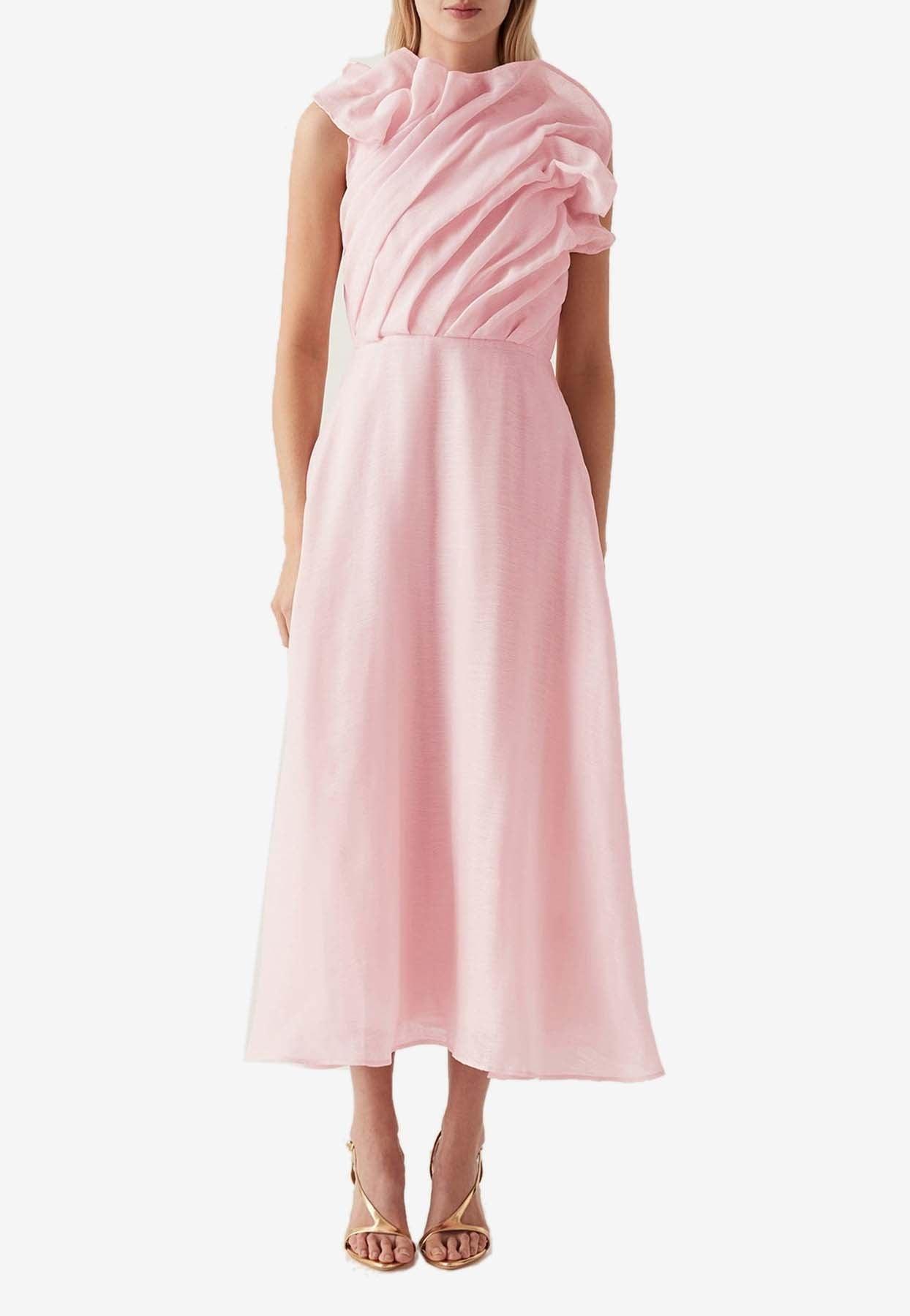 【Aje.】Genesis Midi Dress エレガント フリル ミディドレス Aje.】Genesis Midi Dress エレガント フリル ミディドレス（Aje