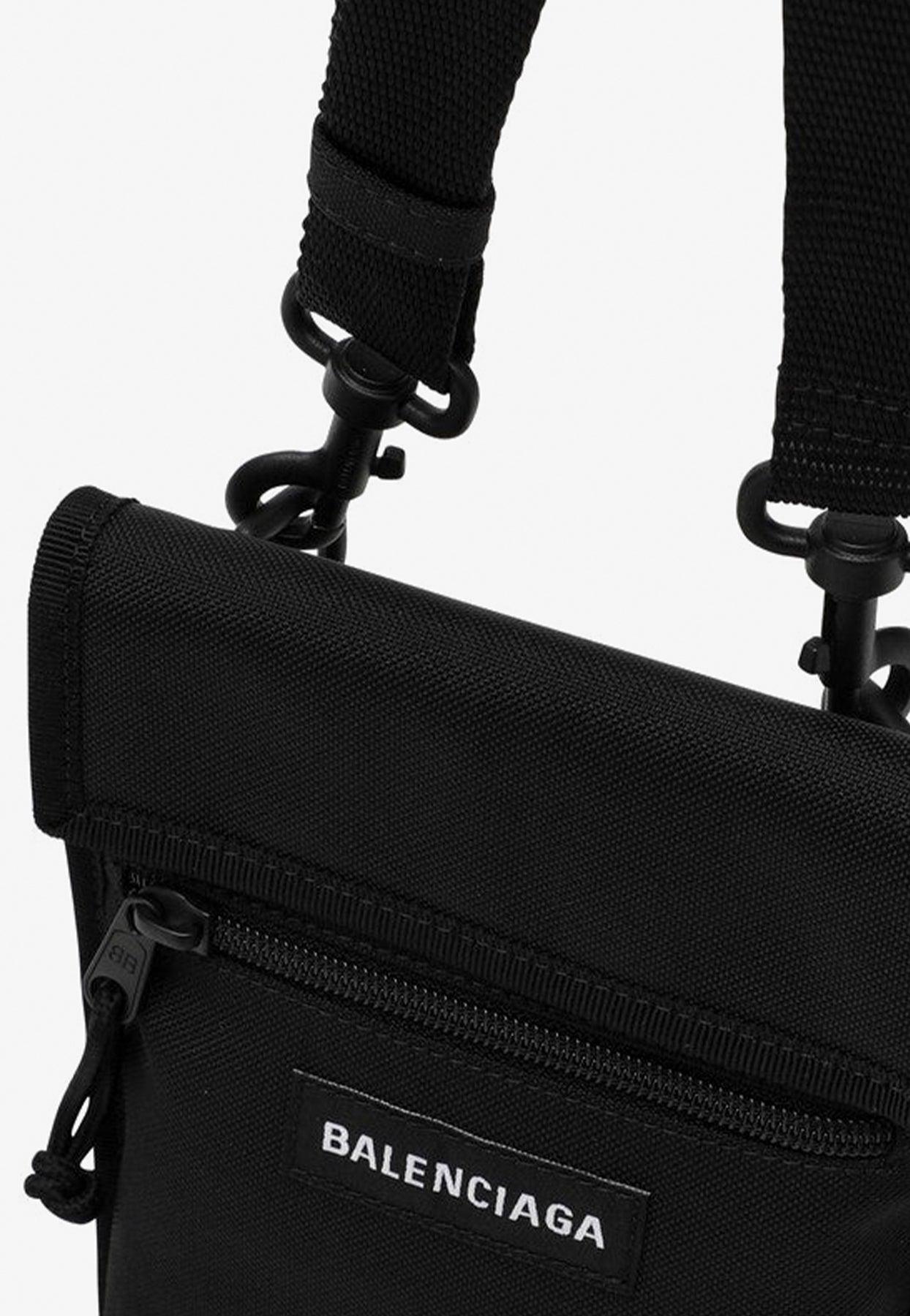 Balenciaga Small Crossbody Bag in Black for Men | Lyst
