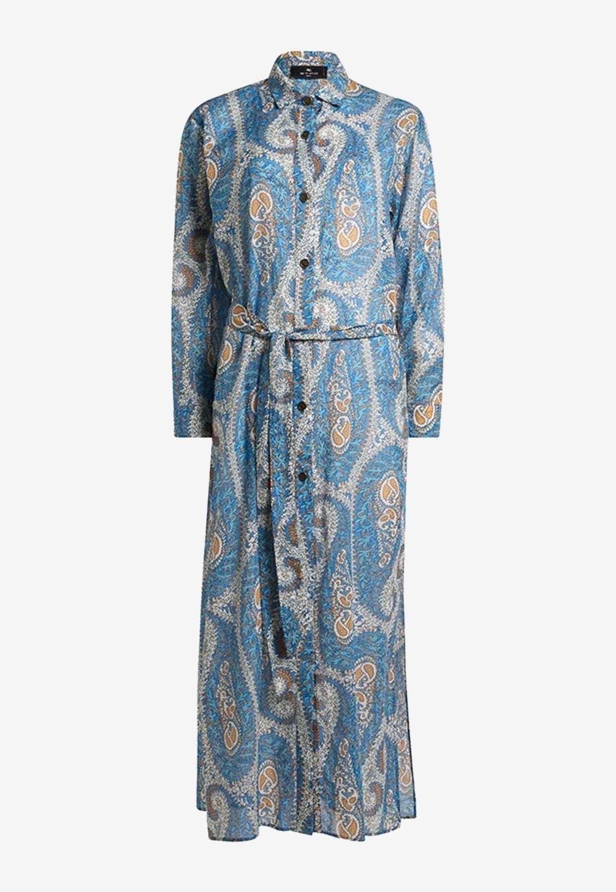 Blue Paisley Dresses for Women - Up to 43% off | Lyst Australia