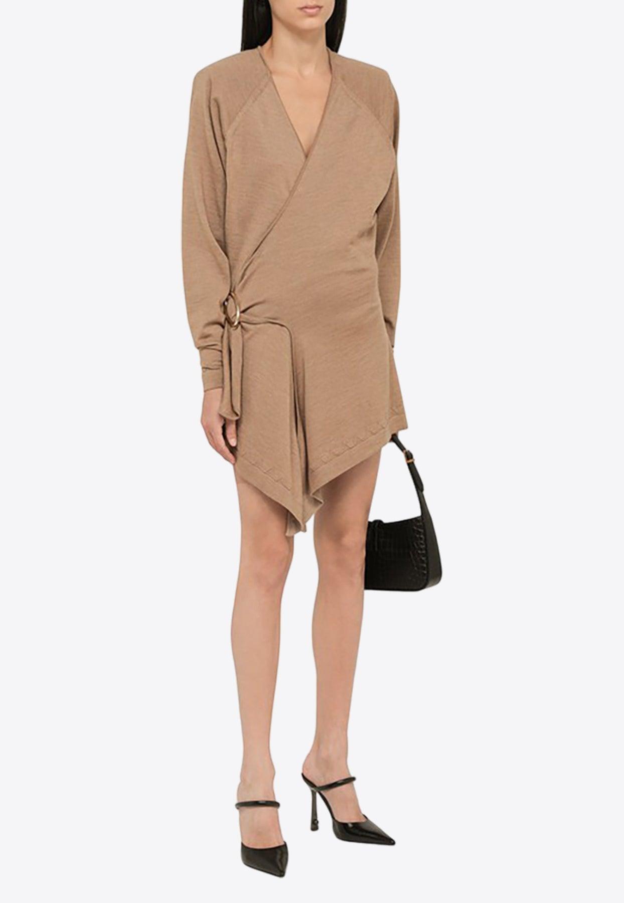 Attico wrap cheap dress