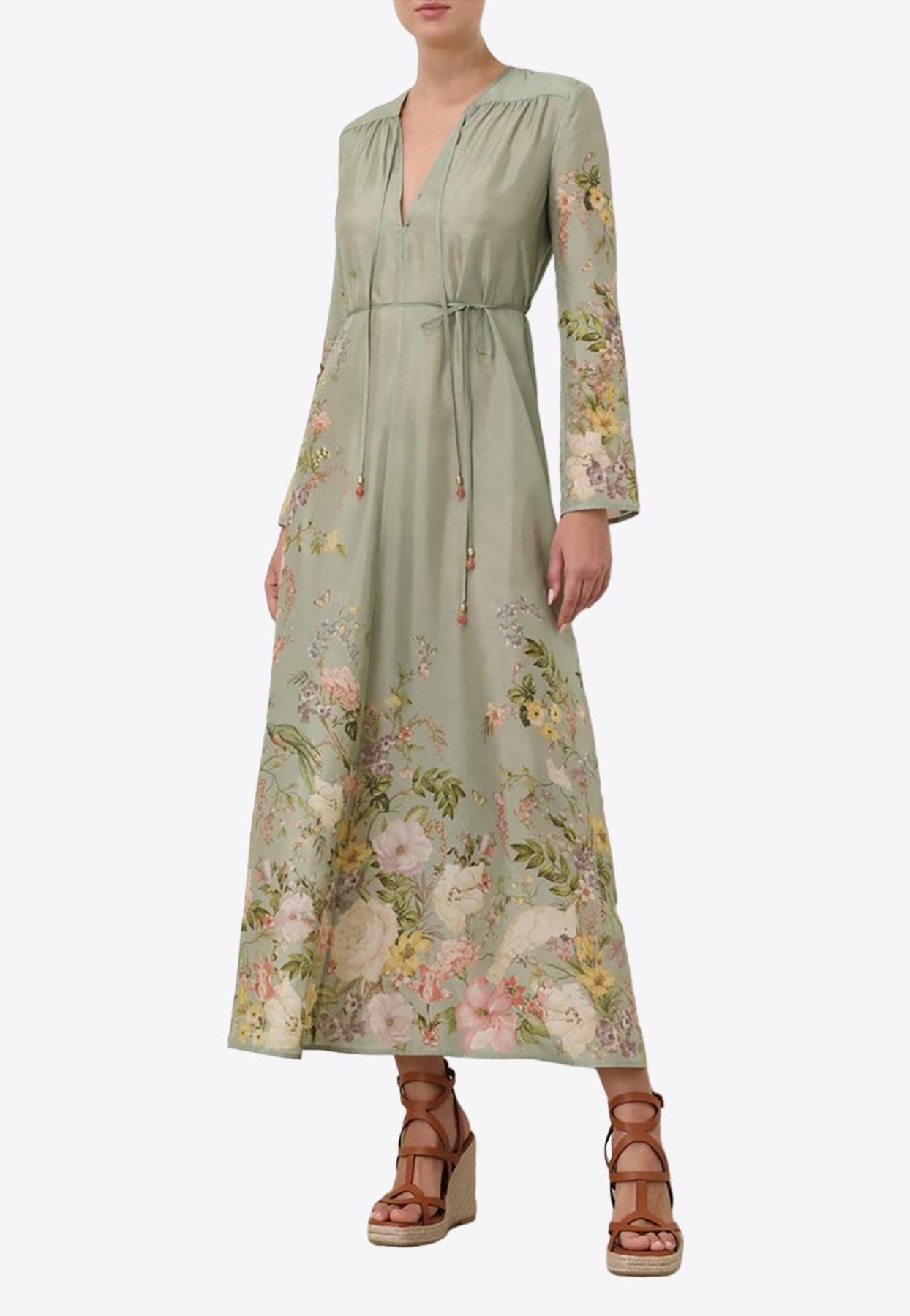 【Zimmermann】Waverly floral cotton wrap dress Zimmermann Dresses | Australian Designer Collection | Coveti