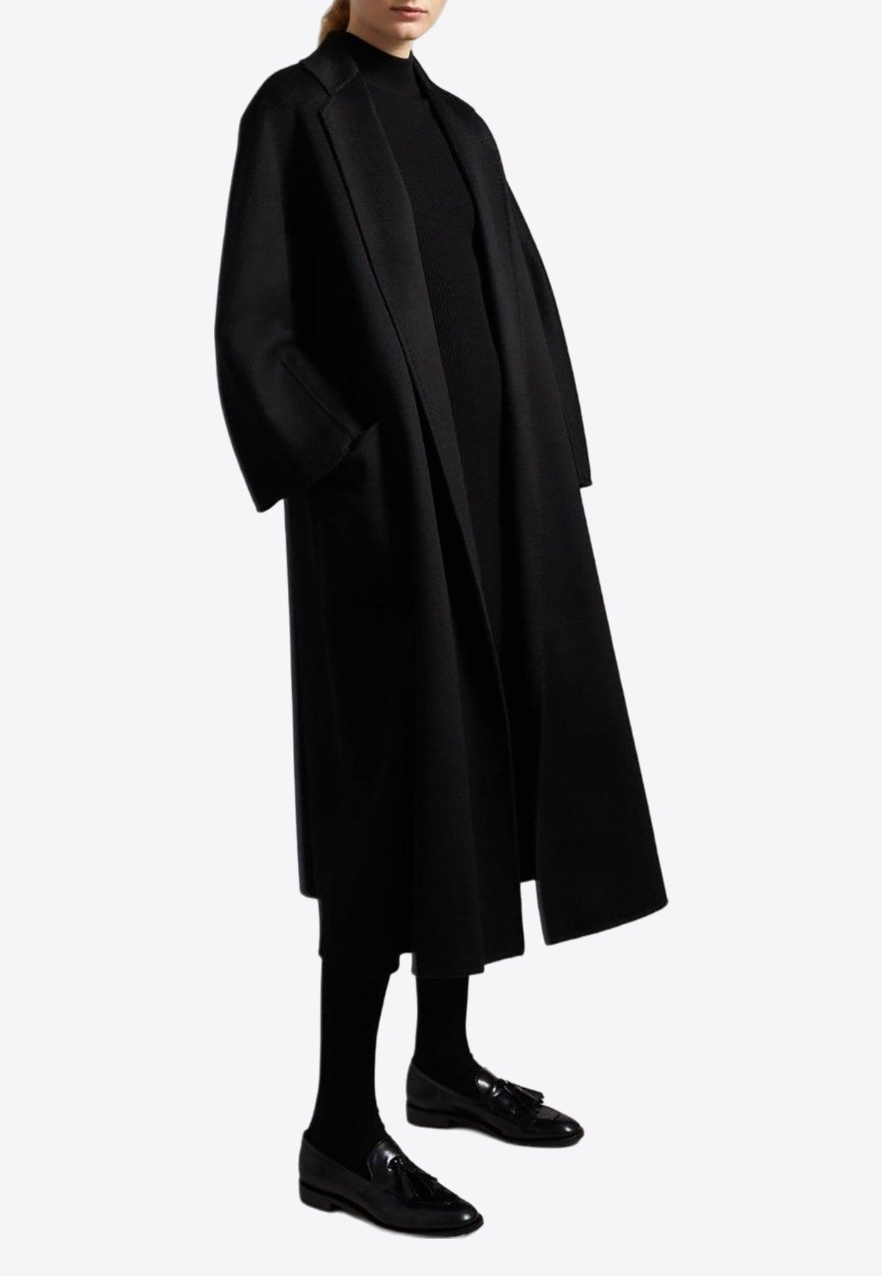 コート MAX MARA Black Cashmere Ludmilla Coat Ludmilla cashmere wrap coat in black - Max Mara | Mytheresa