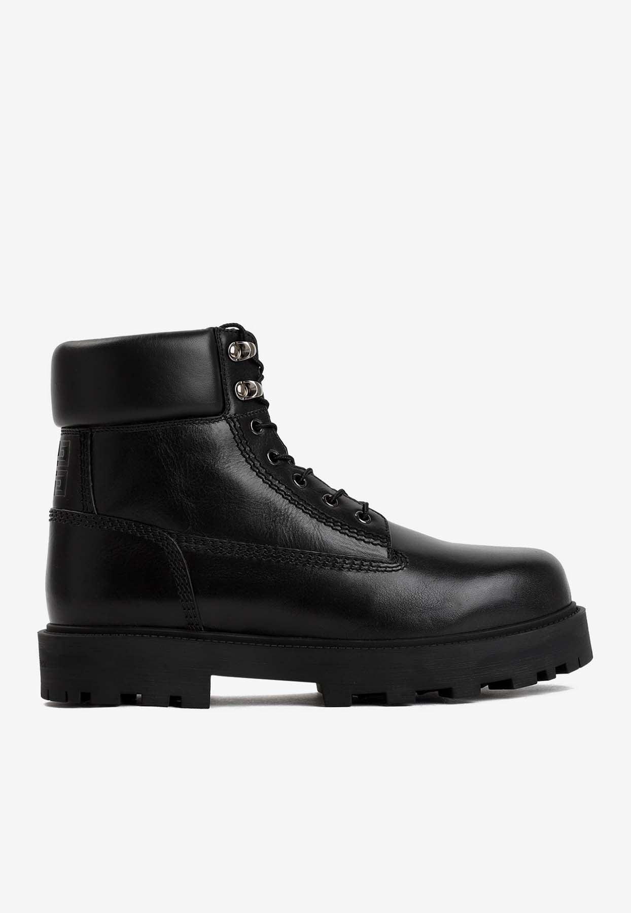 Givenchy Show Lace-up Boots in Black for Men | Lyst