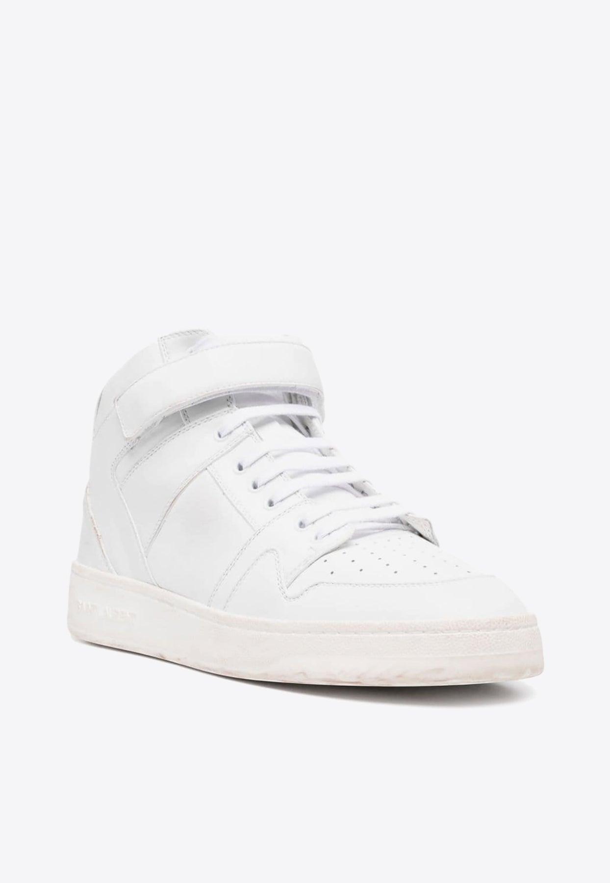 スニーカー SAINT LAURENT MID-TOP SNEAKERS Saint Laurent SL/39 mid-top Sneakers | Blue | FARFETCH