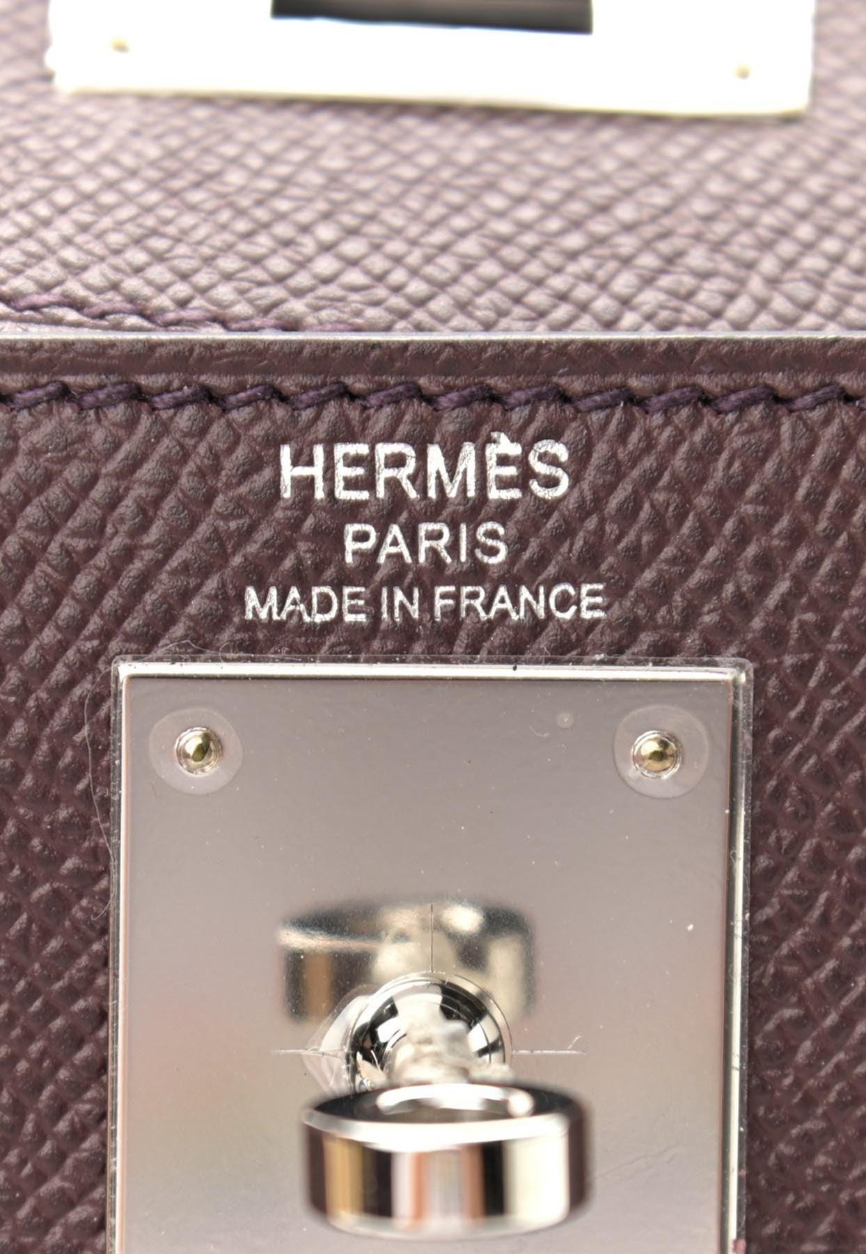 Hermès Kelly 28 Verso In Rouge Sellier And Bleu Saphir Epsom And
