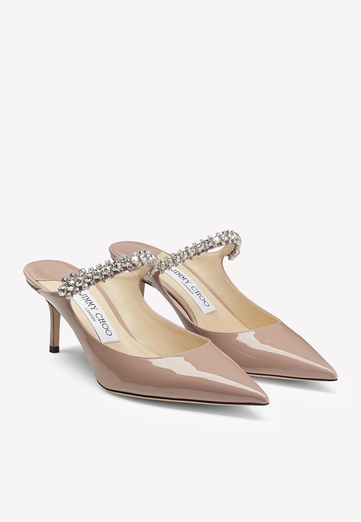 jimmy choo crystal mules