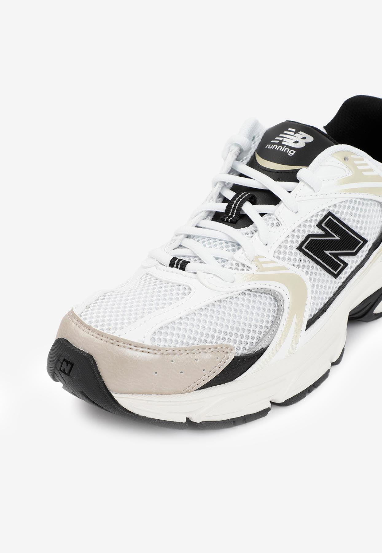 New Balance 530 Sneakers In White With Light Gold Metallic And Black for  Men | Lyst