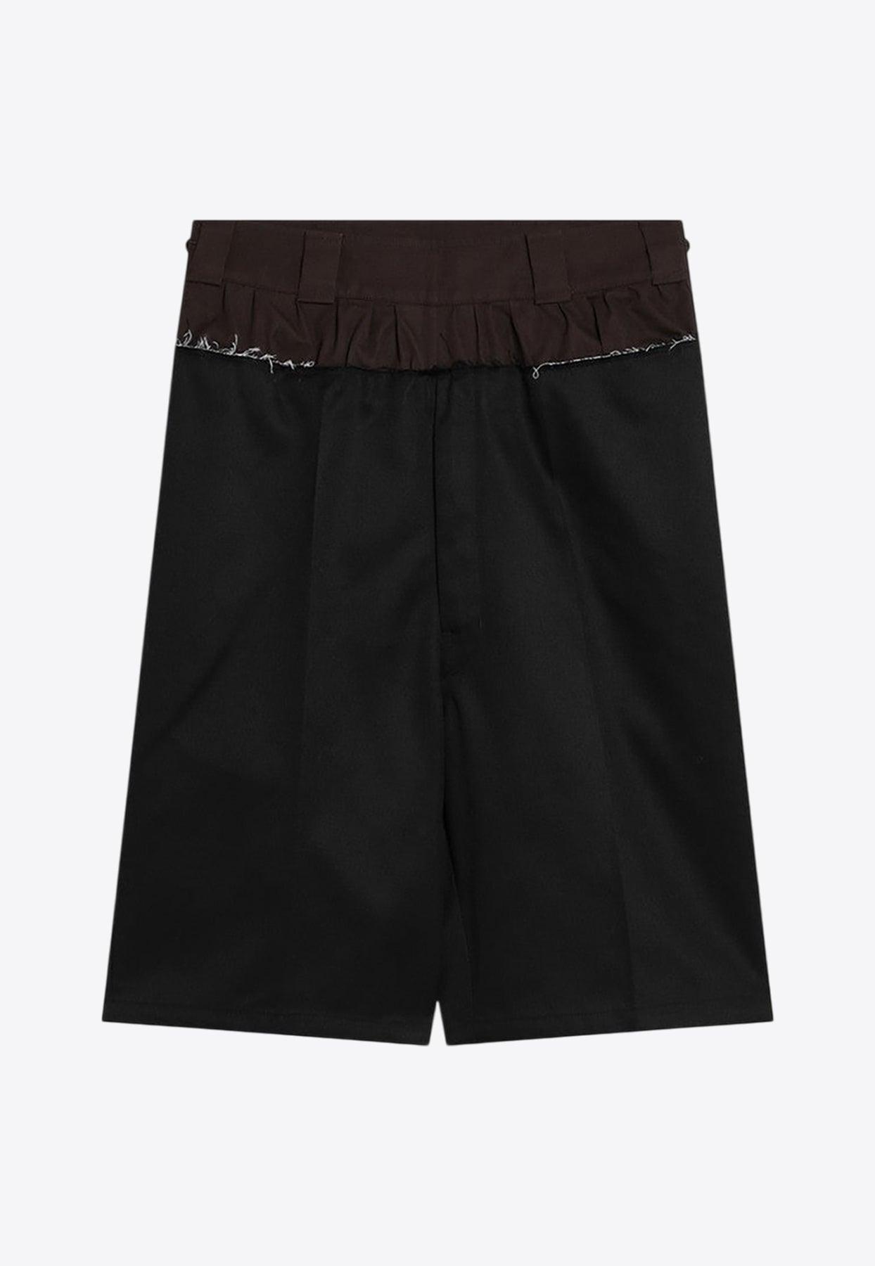 ショートパンツ MAISON MARGIELA Women Shorts  Burmudas S51KA0601M35289 900 Maison Margiela Denim Shorts | Grey | FARFETCH