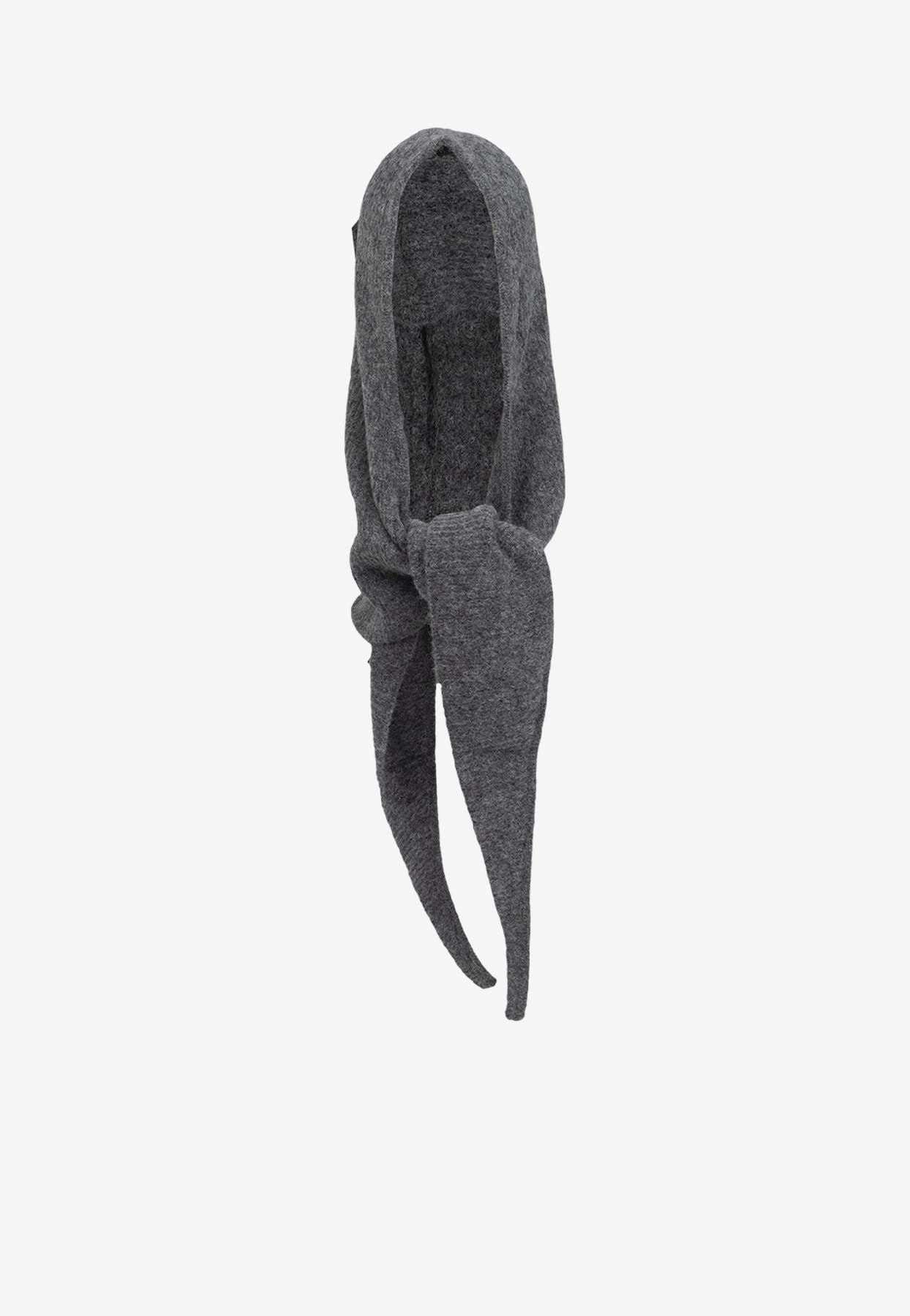 【関税込み】Scarf - Ganni - Synthetic - Red Winery Red Fringed Wool Scarf | GANNI IT
