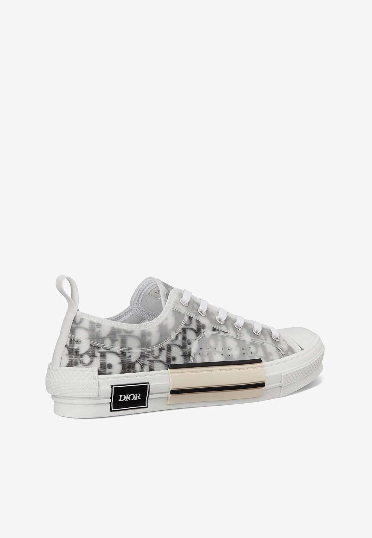 Dior B23 Low-top Sneakers In Oblique Canvas in White | Lyst Canada