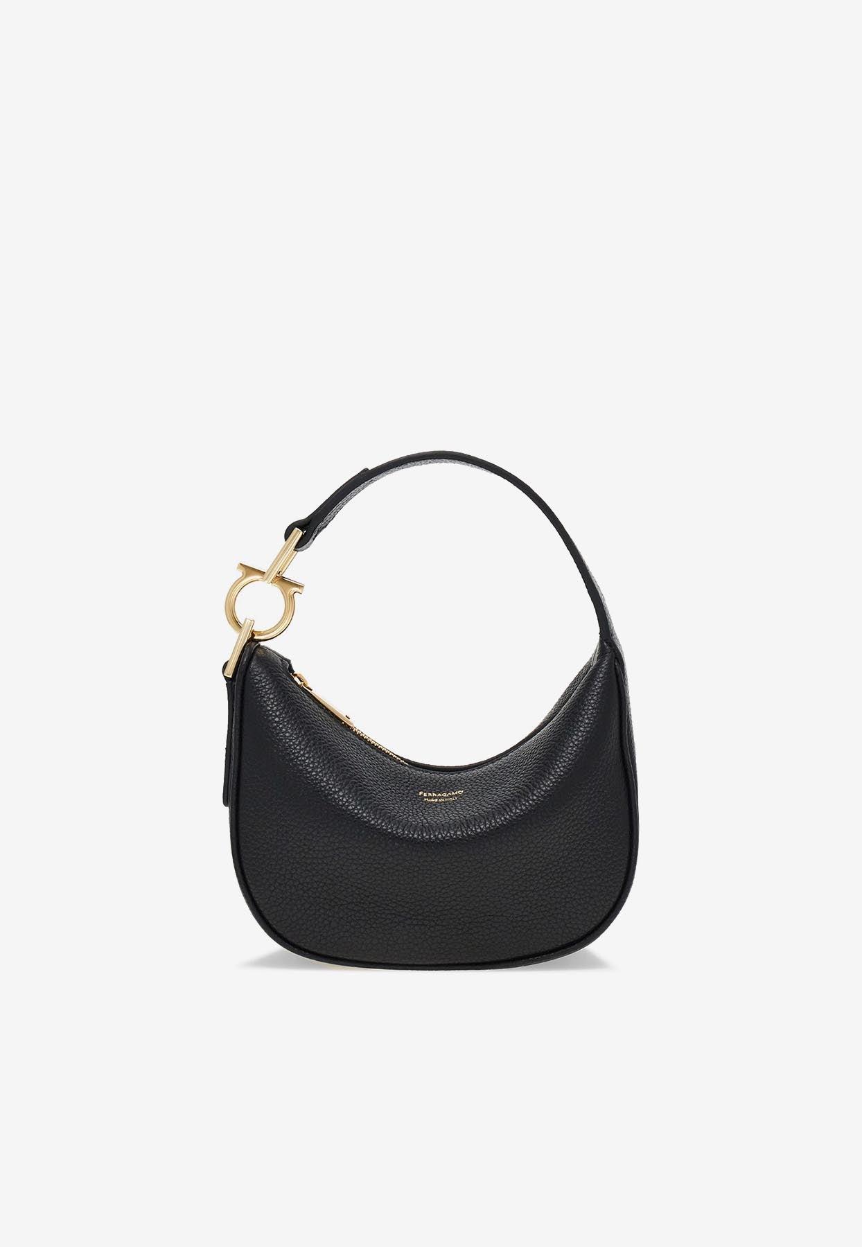 フェラガモ Hobo bag s hammered leather shoulder bag Hobo bag (M) - Women | Ferragamo