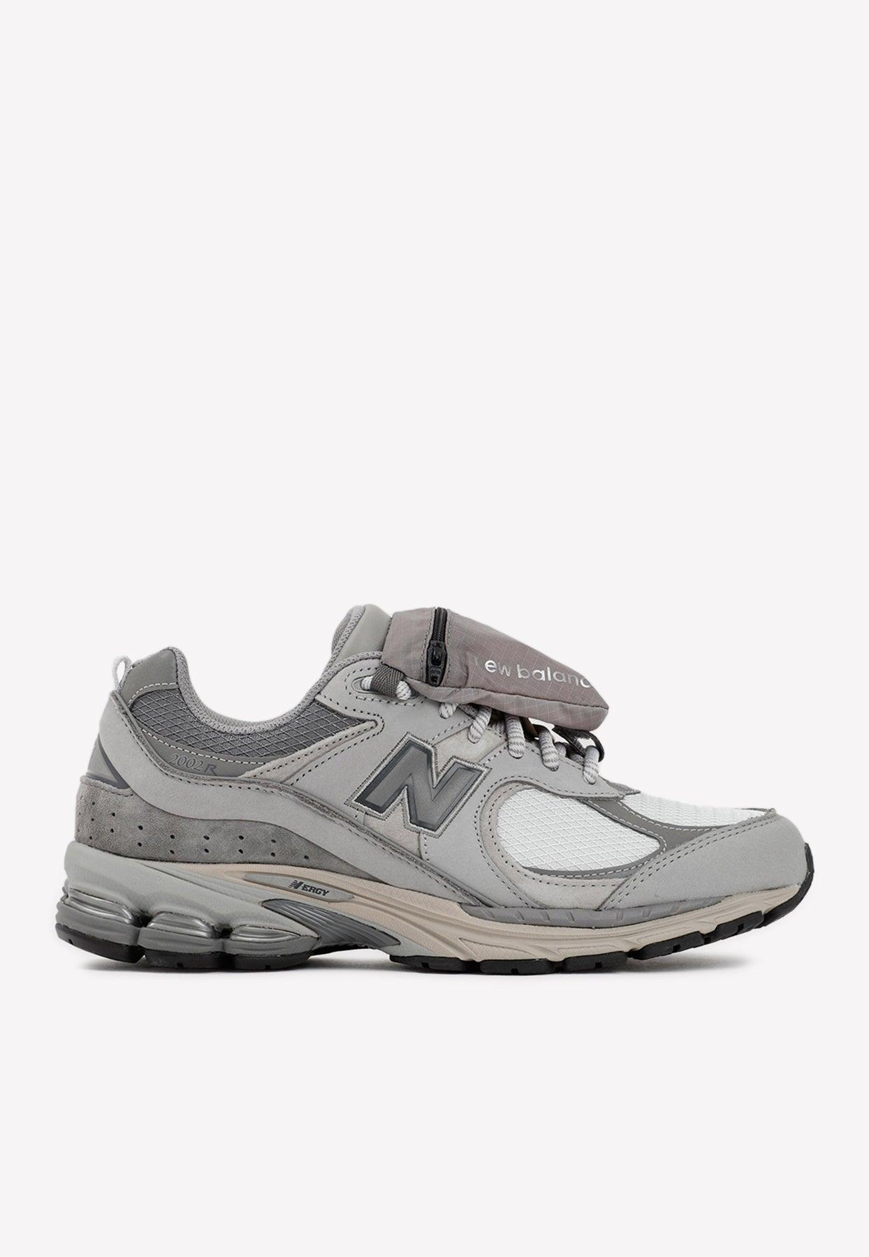 New Balance 2002r Lowtop Sneakers In Team Away Gray With Dark Silver