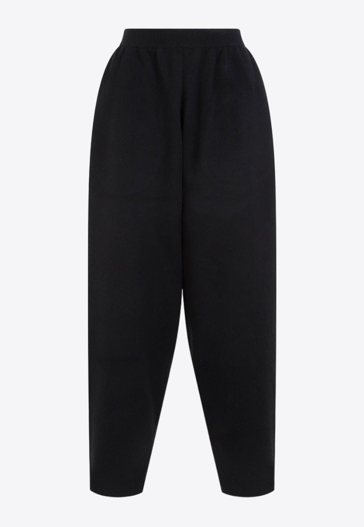 Baer wool straight-leg pants