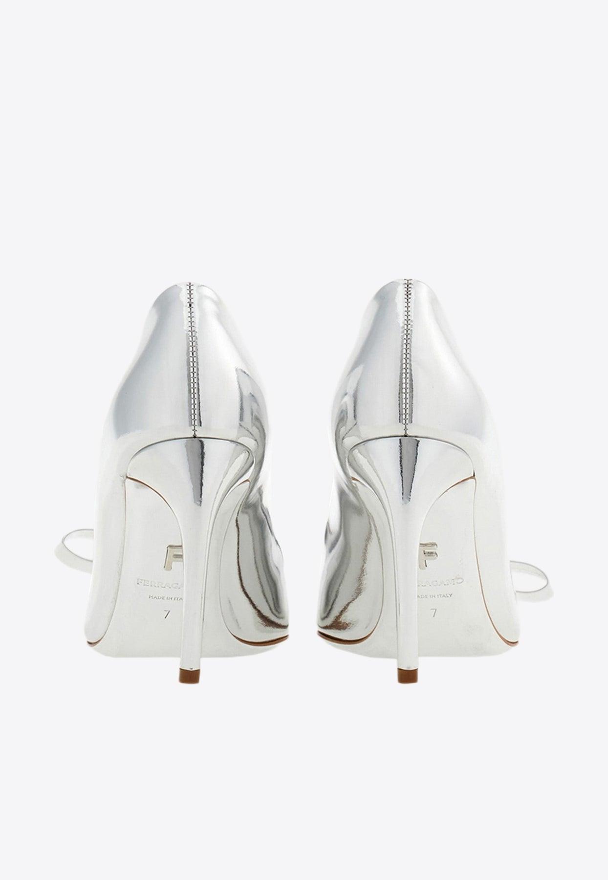 Ferragamo PUMPS&HEELS WOMAN BRILDA 85 Ferragamo Brilda 85 Pumps in White | Lyst