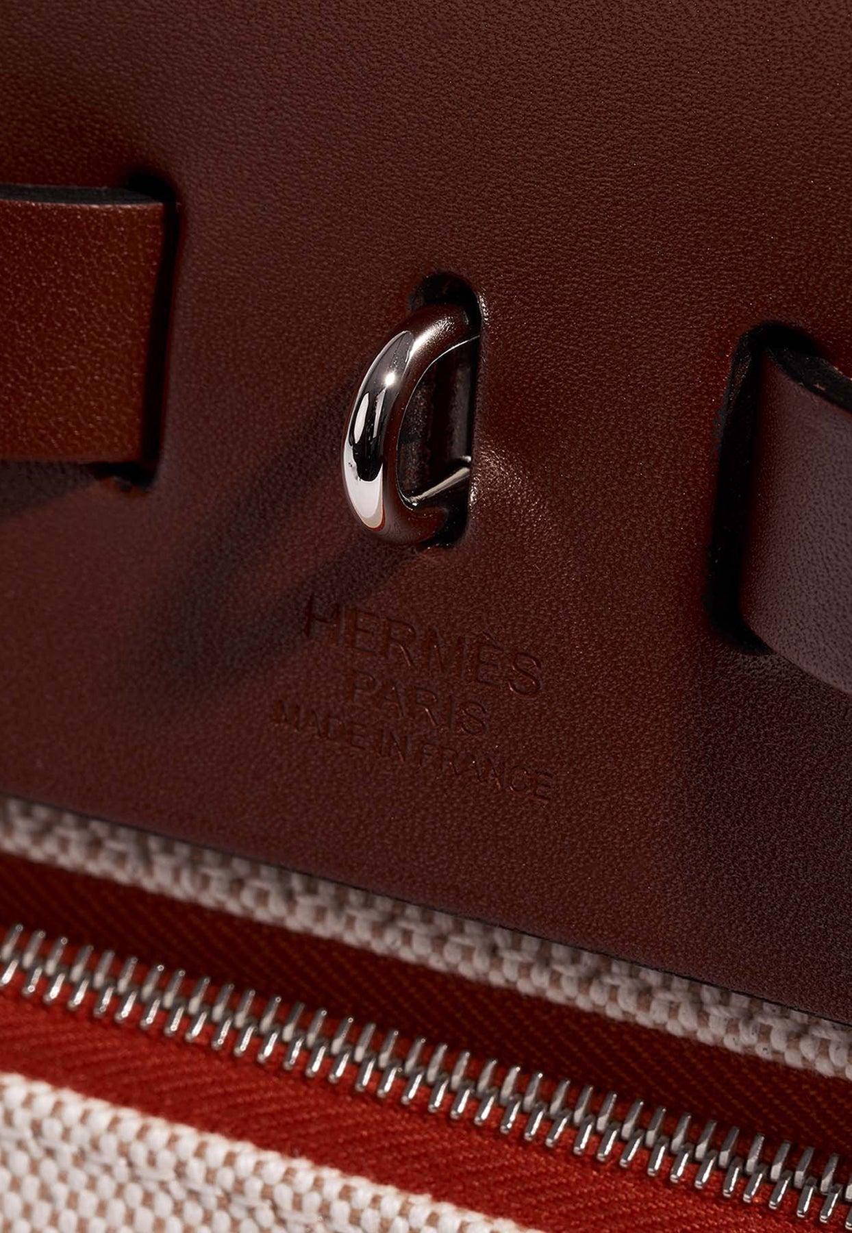 Hermes Herbag Gold with SHW stamp T in 2023