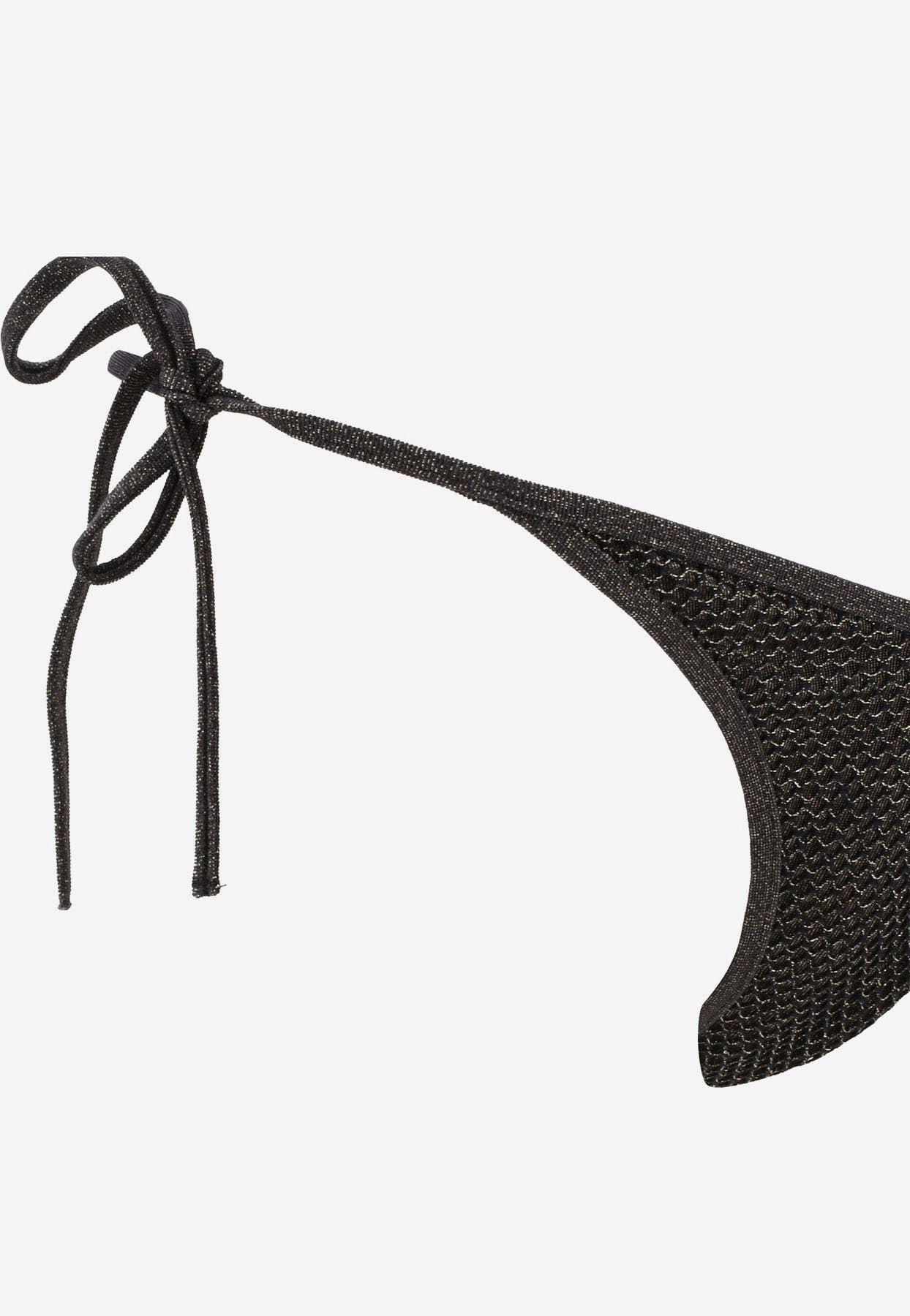 Palm Angels Lurex Bikini Bottom in Black | Lyst
