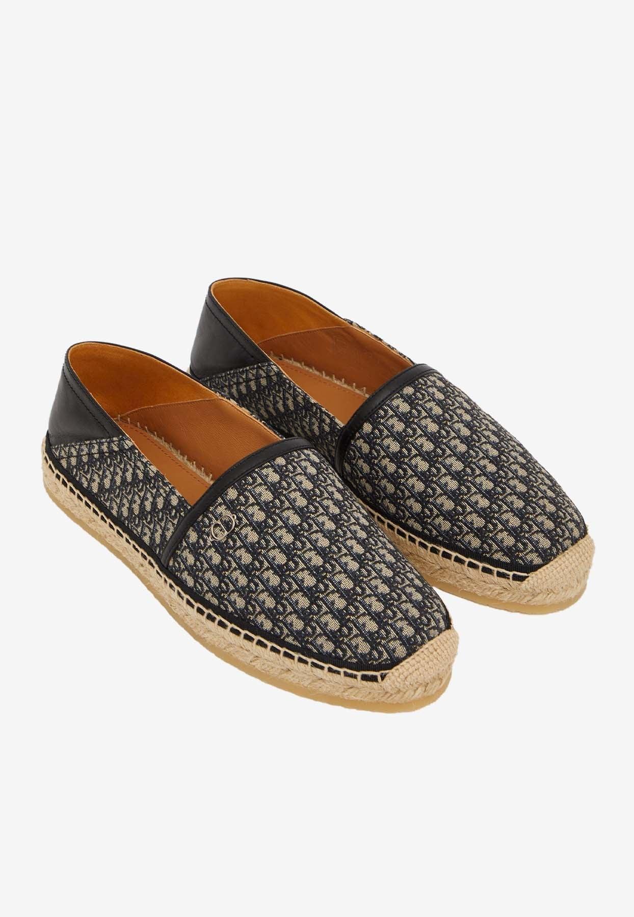 DIOR PARADISE ESPADRILLES DiorOblique Dior, Oblique paradise espadrilles in white - Unique  main image 2