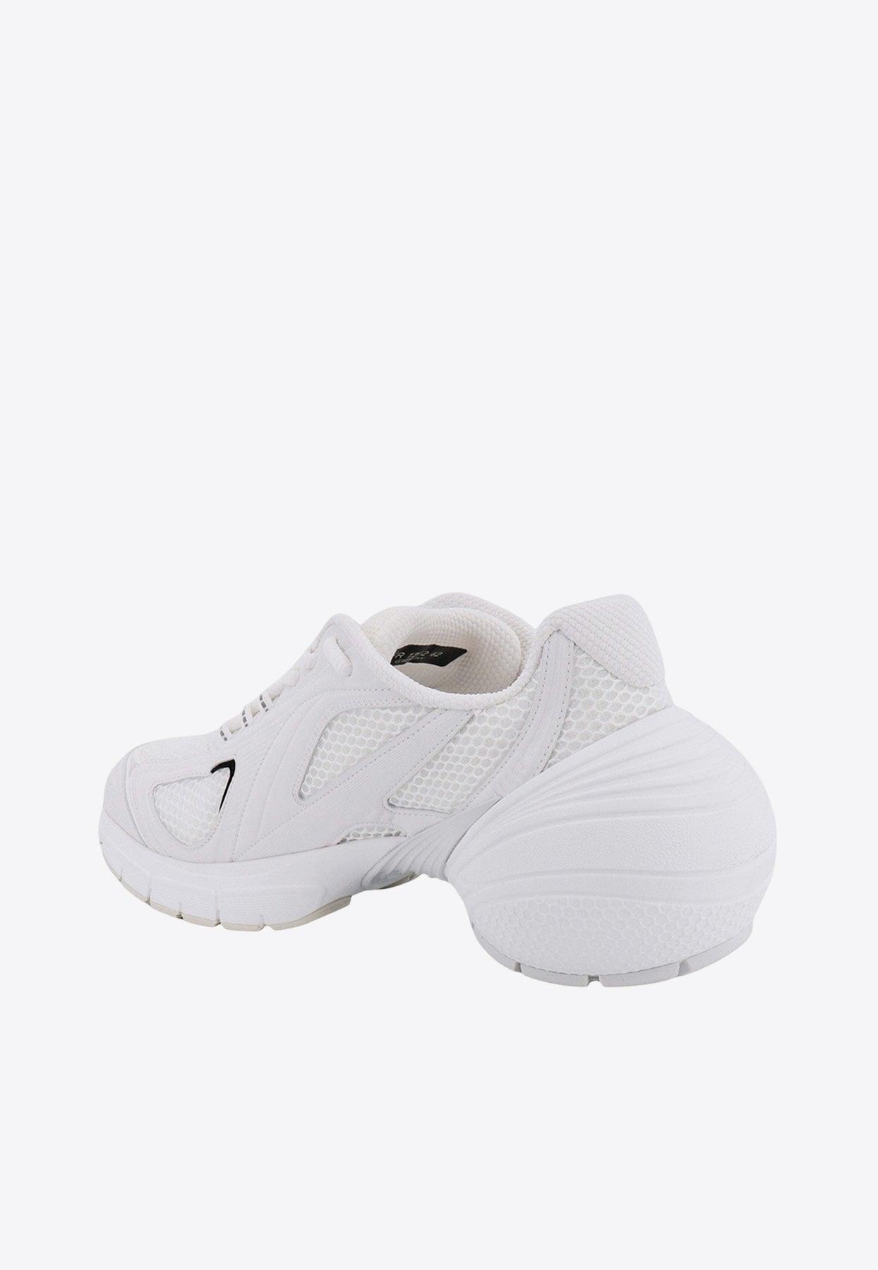 ★Givenchy★TK-MX Runner Low Top Sneakers★Ivory (人気) Givenchy TK-MX Runner Sneakers In Mesh And Synthetic Leather