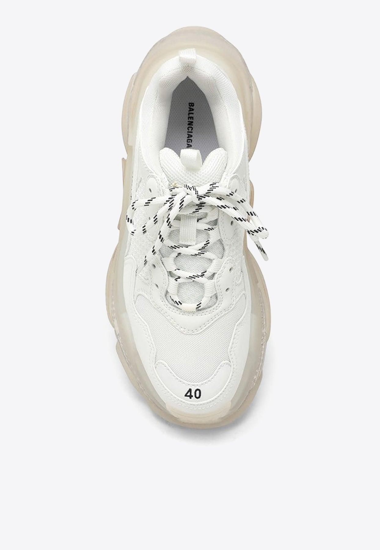 Balenciaga triple s tongue best sale