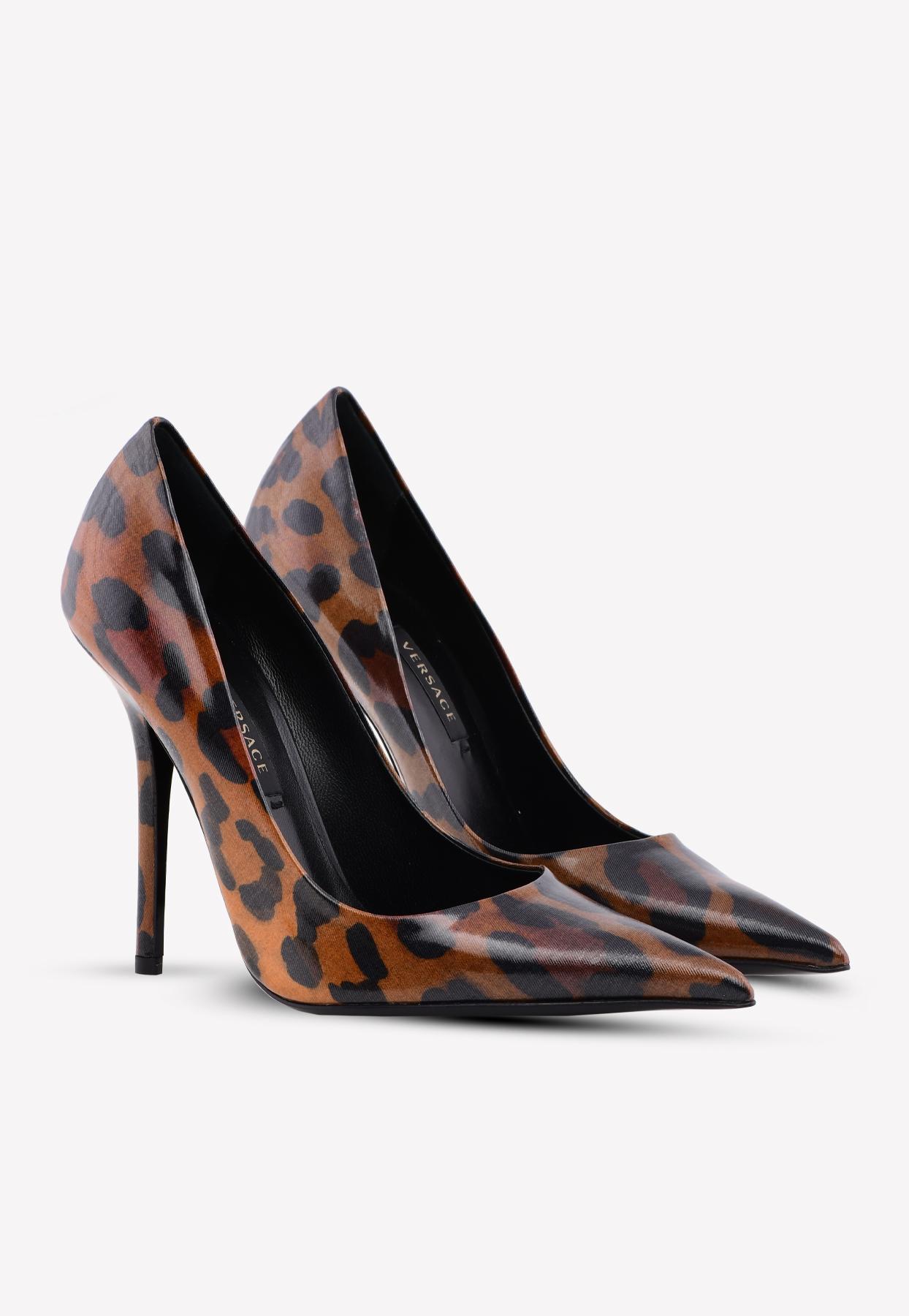 versace pointed heels