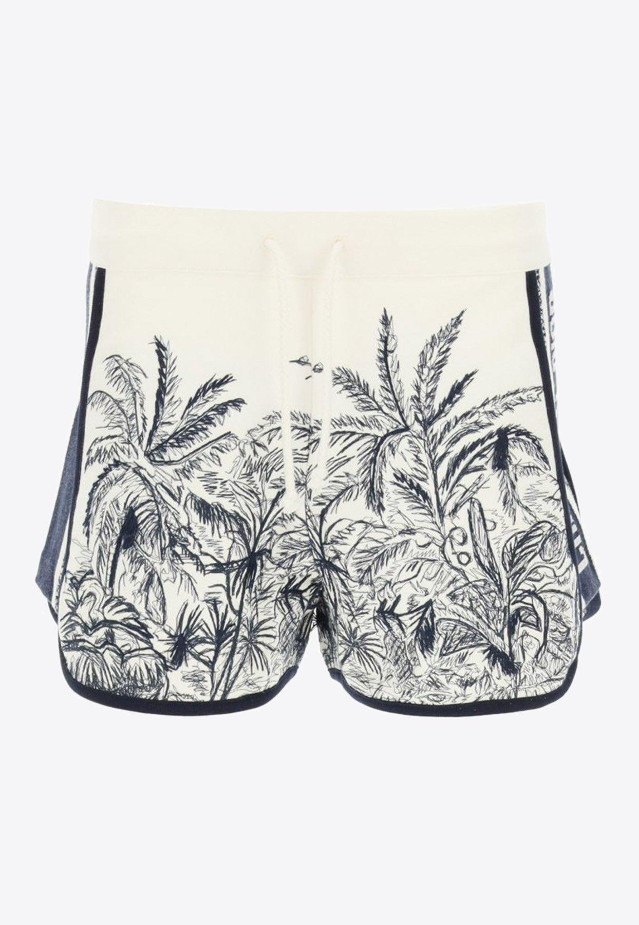 Dior Cotton Chez Moi Shorts in White 