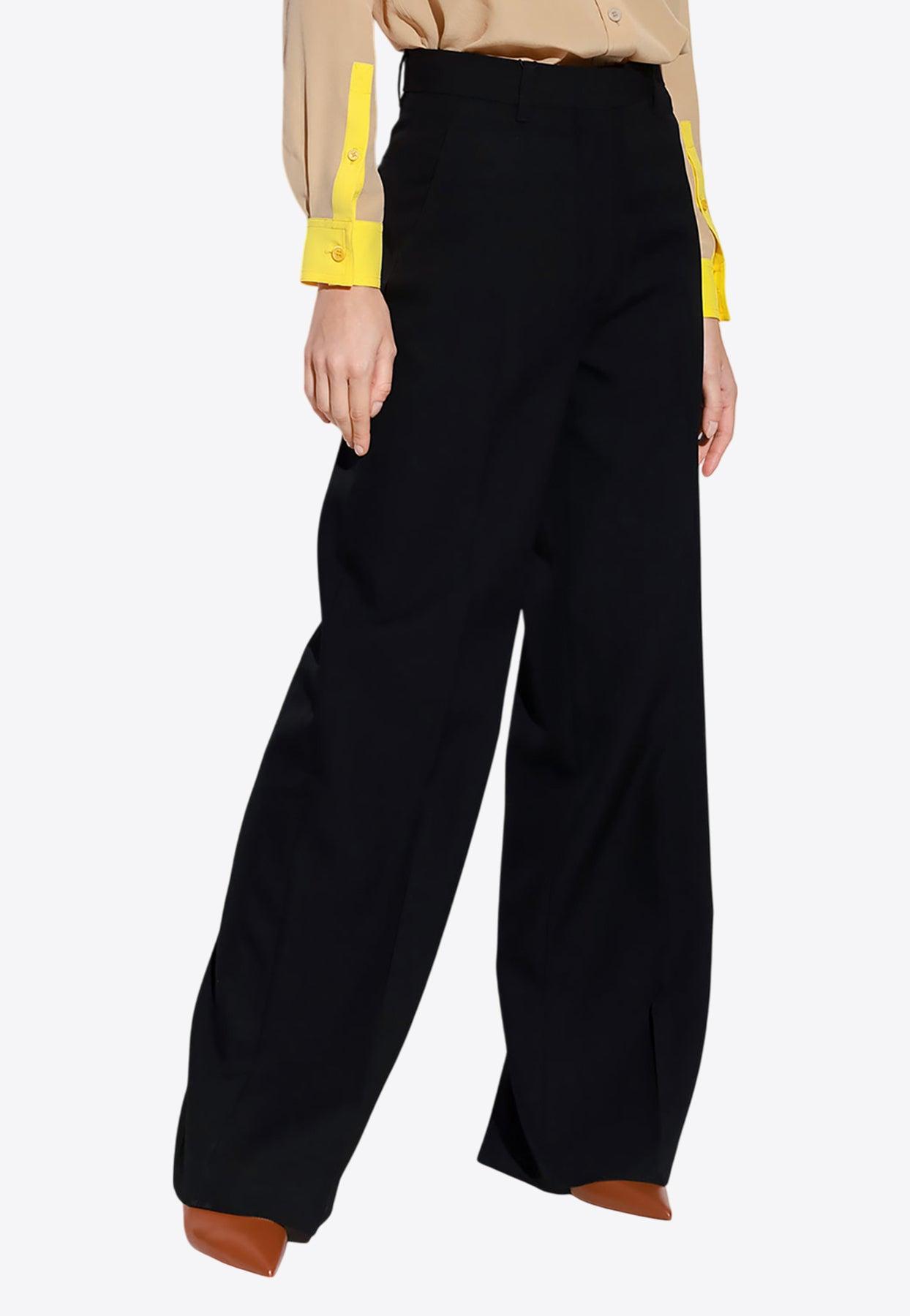 Burberry Bicolor Polyamide Casual Pants