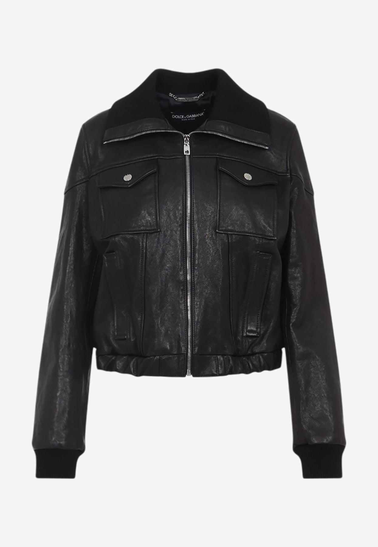 ジャケット DOLCE  GABBANA Women Outer F27EHTFUBD2N0000 Black Cropped single-breasted bouclé tweed jacket with bejeweled