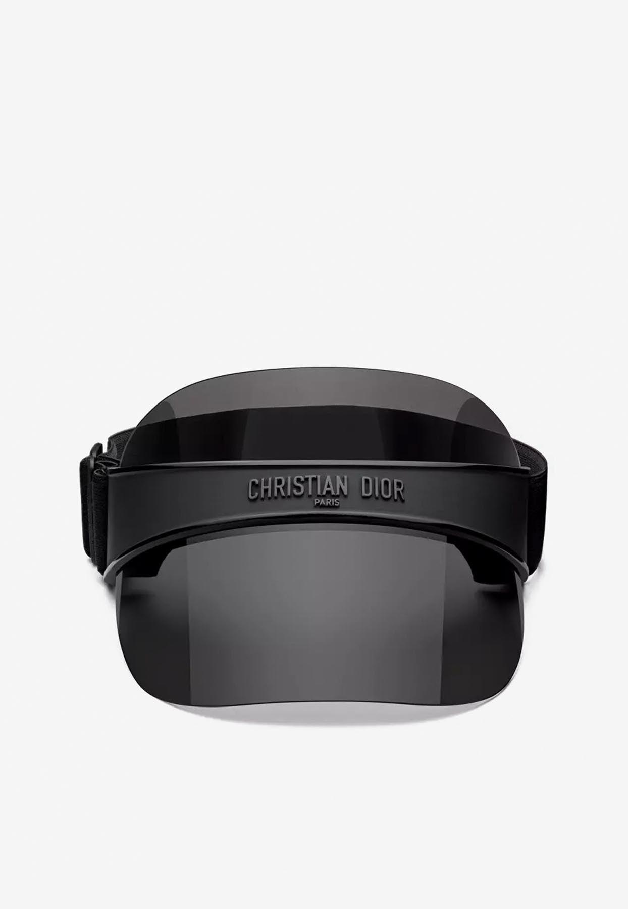 Dior Visor in Black Lyst