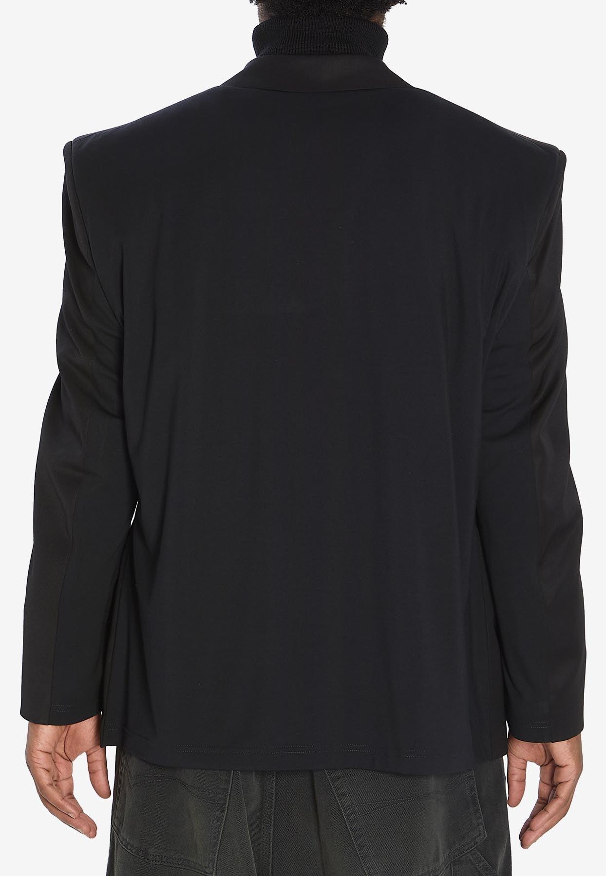 ジャケット BALENCIAGA BLACK BLAZER Black Blazer with logo Balenciaga - Vitkac AS