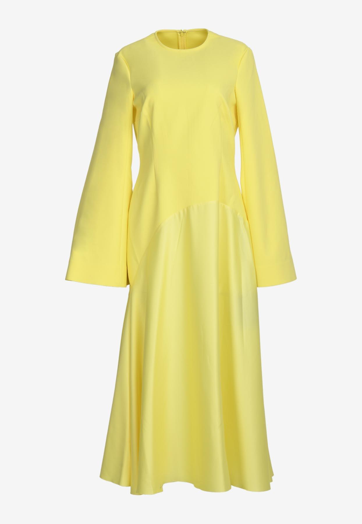 solace london gaia midi dress Solace London Gaia crpe and satin midi dress Solace London