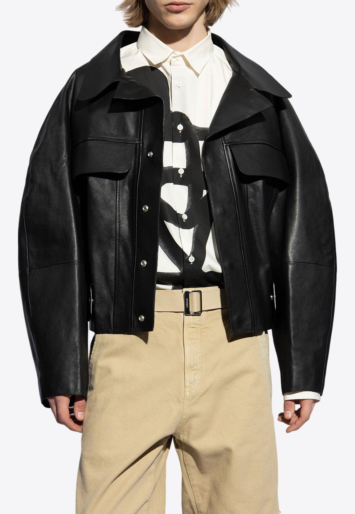 Jacquemus Le Blouson Pilou ラムファージャケット Le blouson pilou ラムファージャケット - Jacquemus