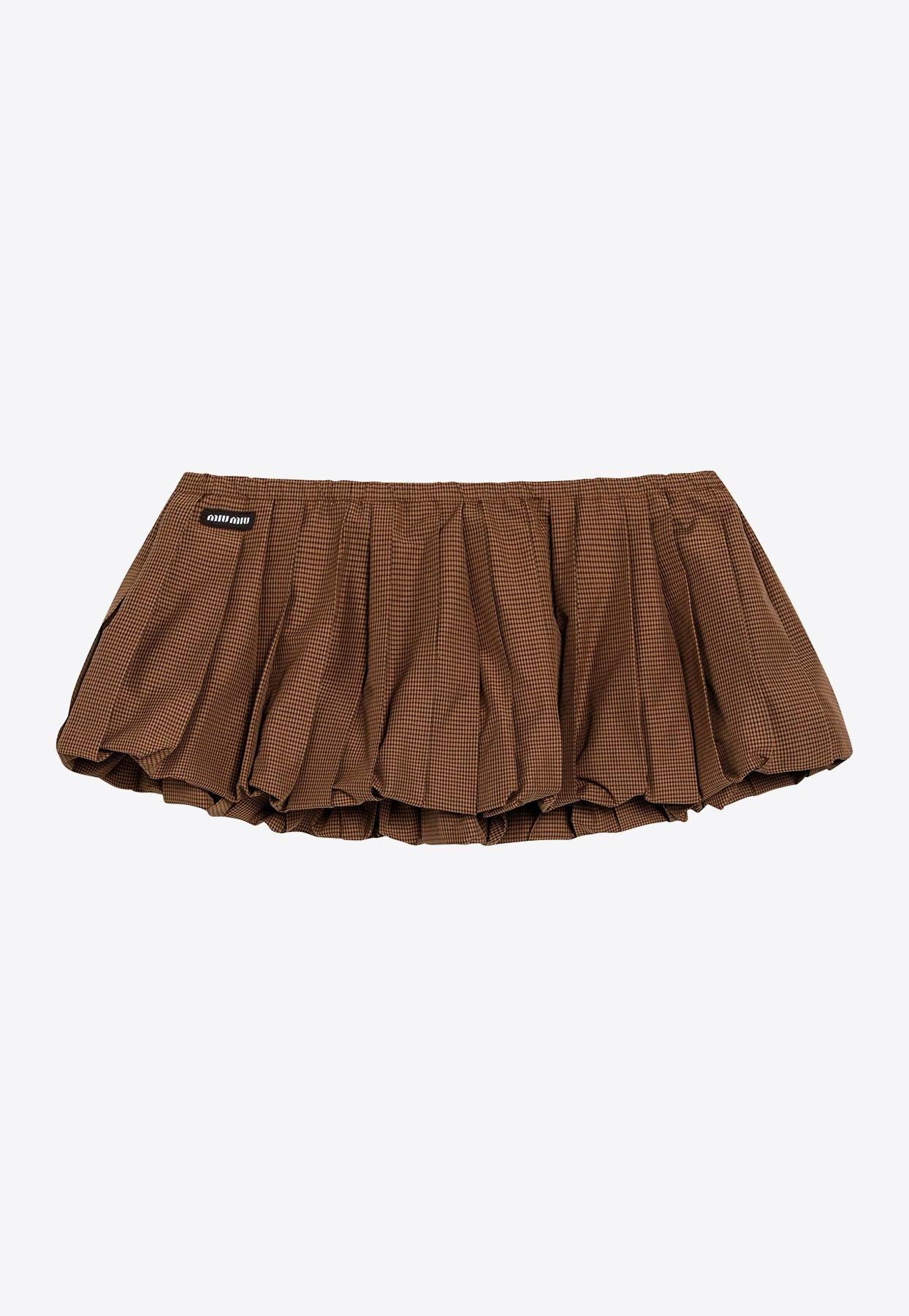 Miu Miu Skirts for Women | Online Sale up to 80% off | Lyst