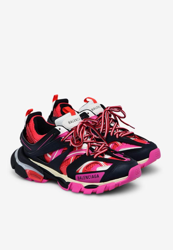 Balenciaga Track Sneakers in Pink Mesh Synthetic ref571001  Joli Closet