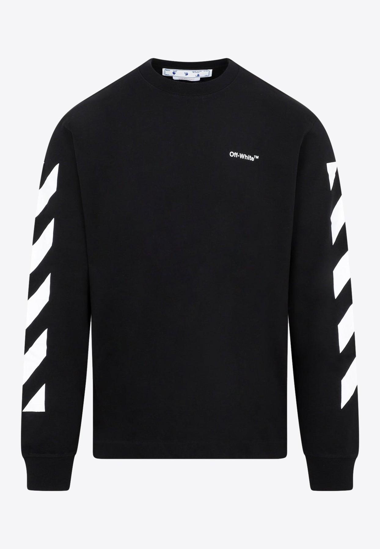 Off-White c/o Virgil Abloh Diag Helvetica Skate T-shirt in Black for Men |  Lyst