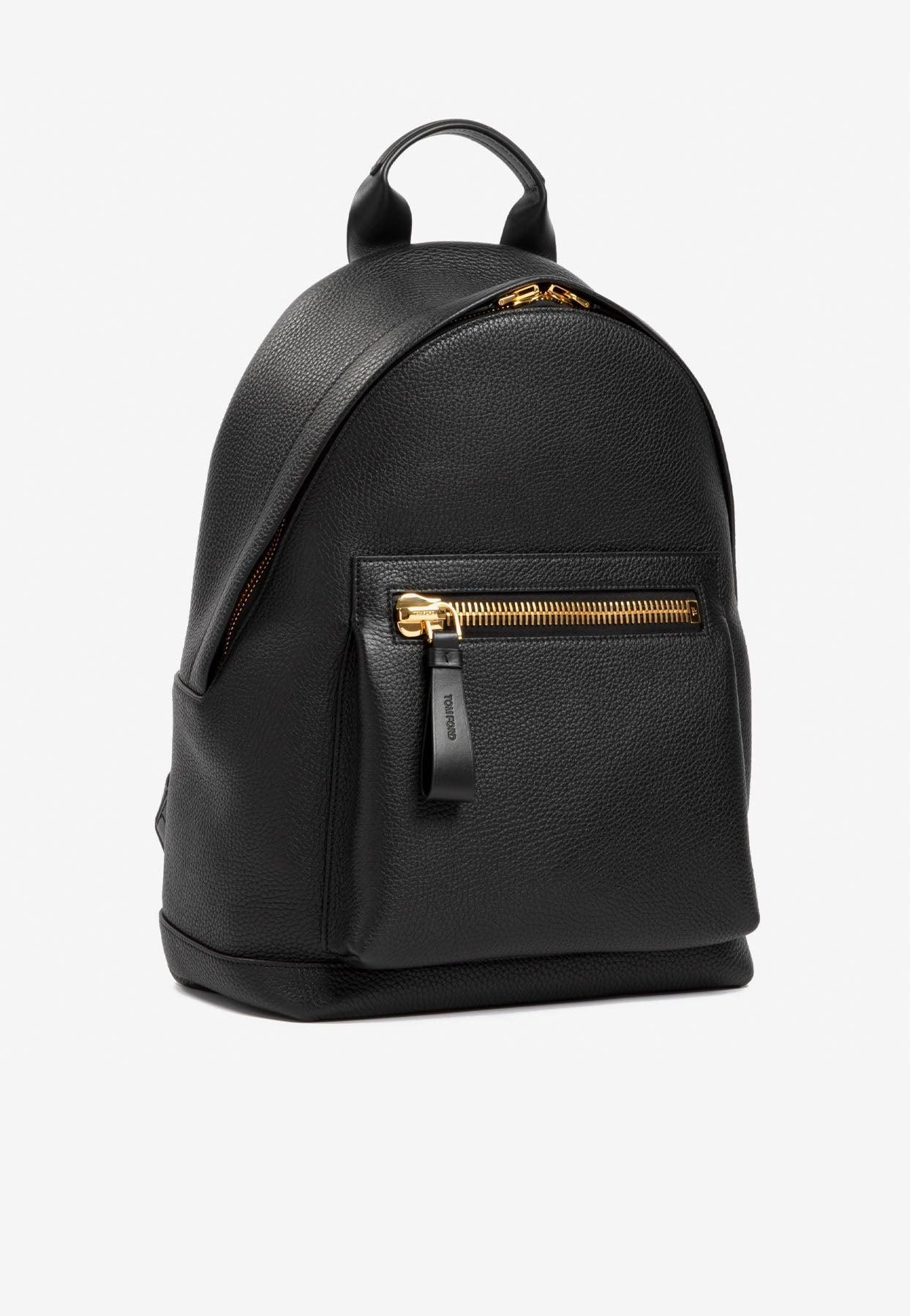 Tom Ford Zaino Buckley Backpack In Calf Leather in Black for Men