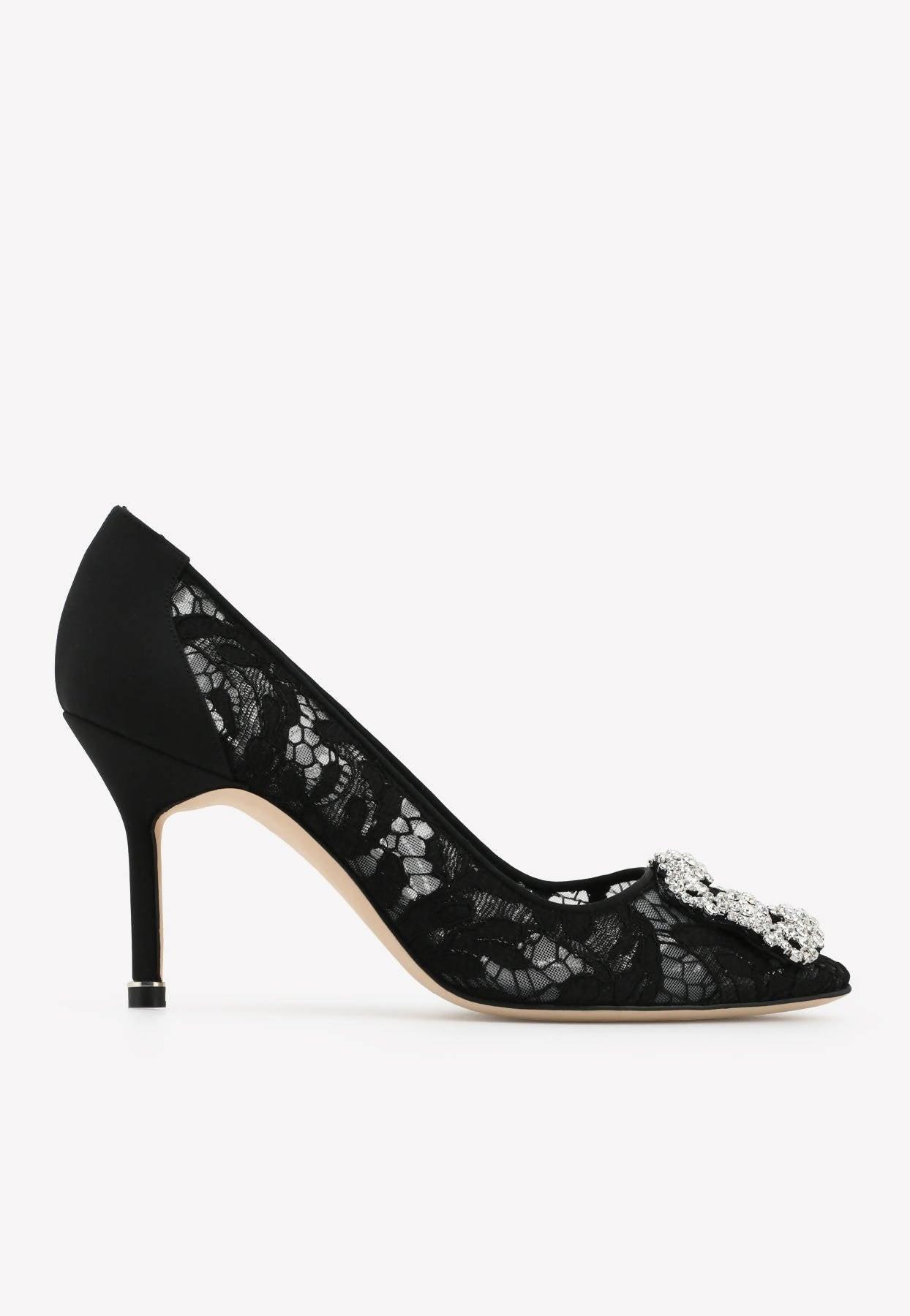Manolo lace pump sale