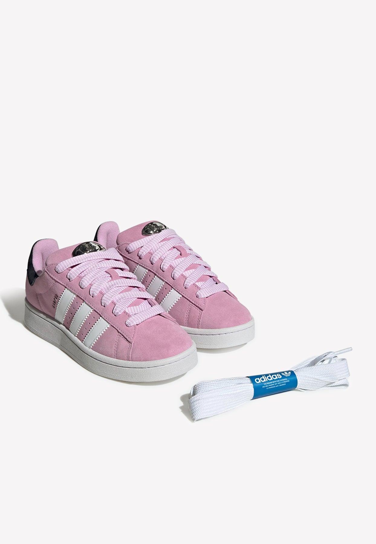 adidas Originals Campus Low-top Sneakers in Pink | Lyst