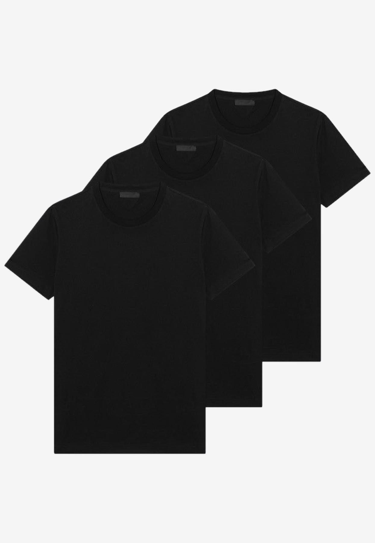 Men's Prada Short sleeve t-shirts | Lyst