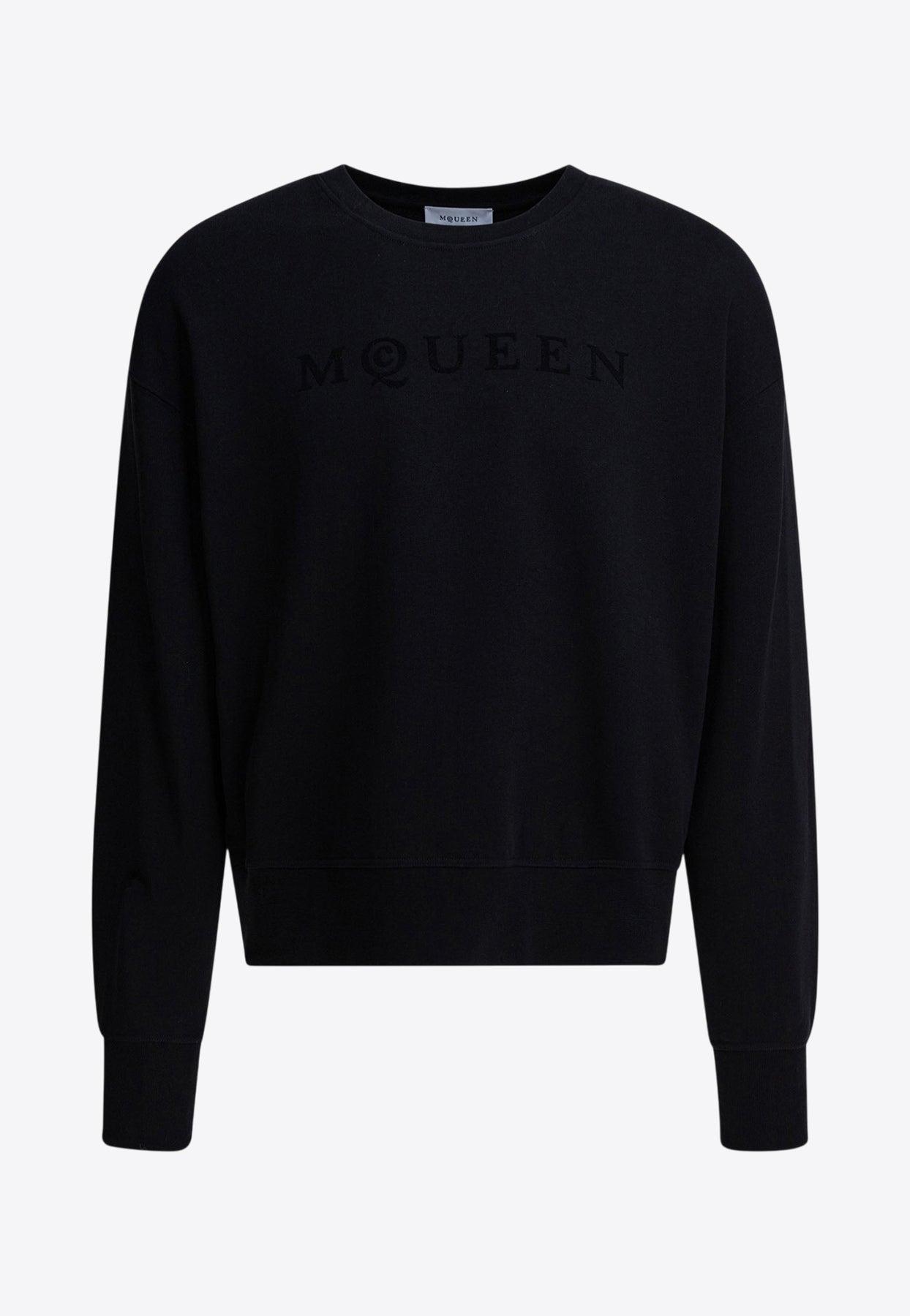スウェット・トレーナー ALEXANDER MCQUEEN COTTON SWEATSHIRT WITH LOGO EMBROIDERY 23757501_54324140_600.jpg